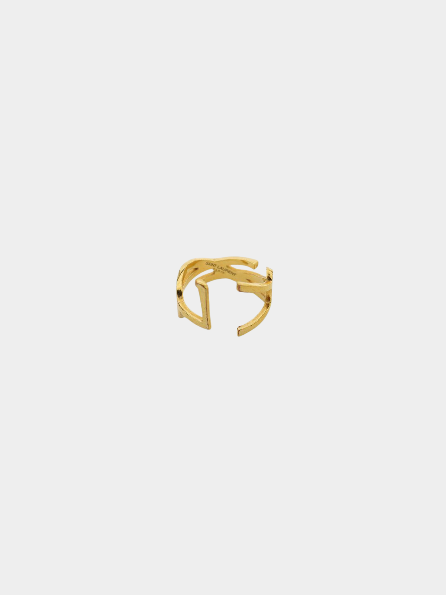Yves Saint Laurent 2000s Gold Opium Twist Ring