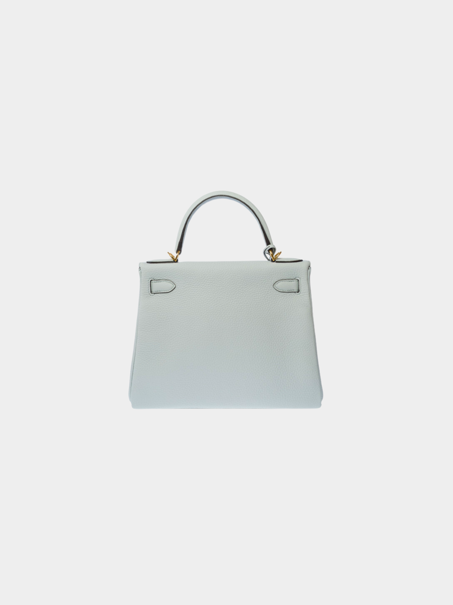 Hermès 2020s Blue Taurillon Clémence Kelly 28 Retourne Bag