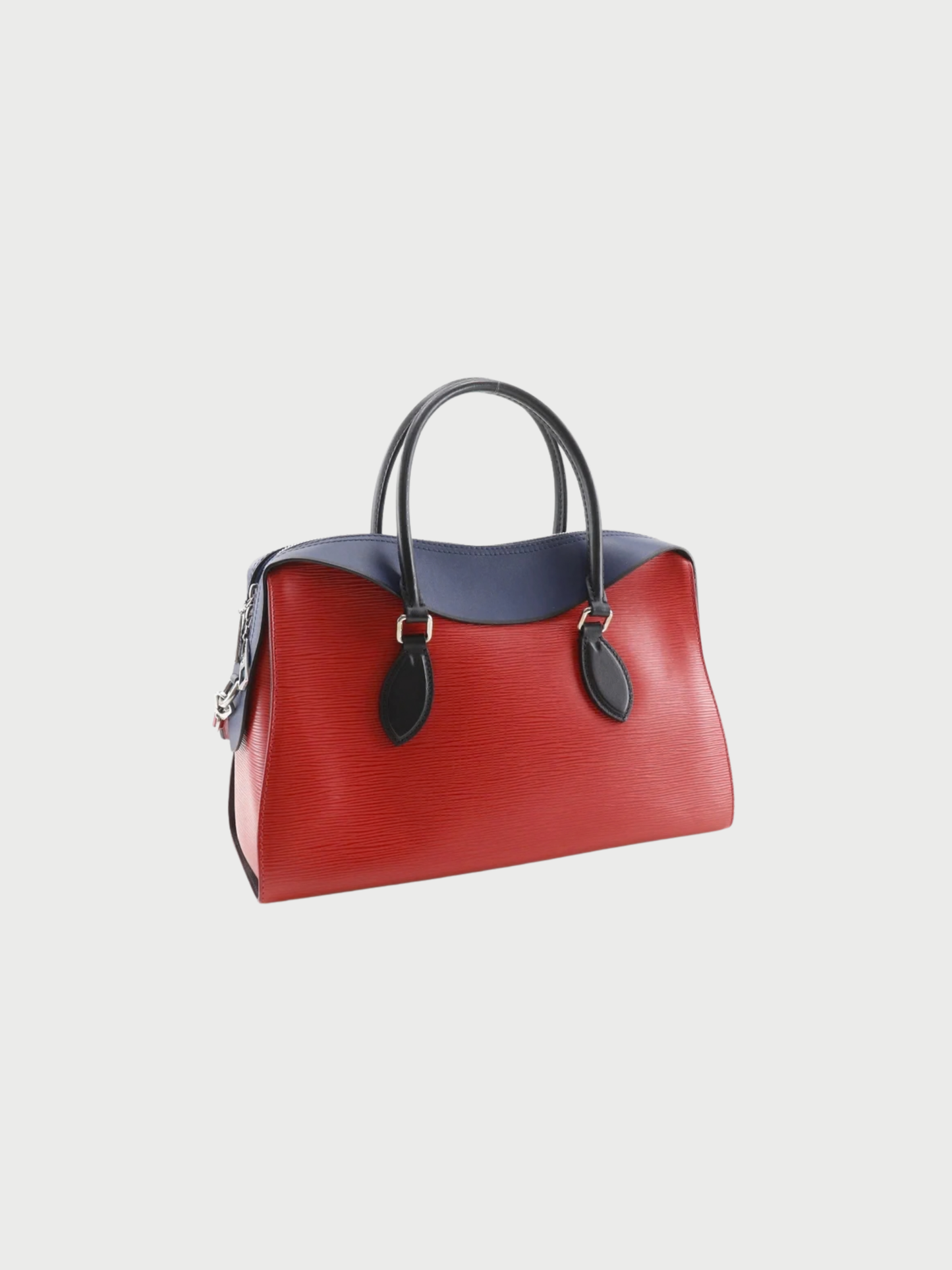 Louis Vuitton 2018 Red Navy Epi Leather Tuileries Tote Bag