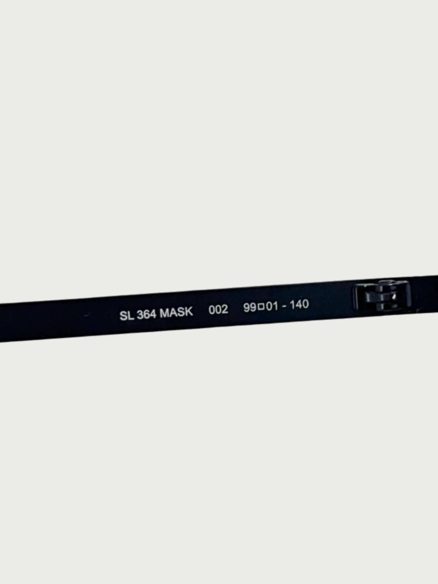 Yves Saint Laurent 2020s Black SL364 Mask Sunglasses