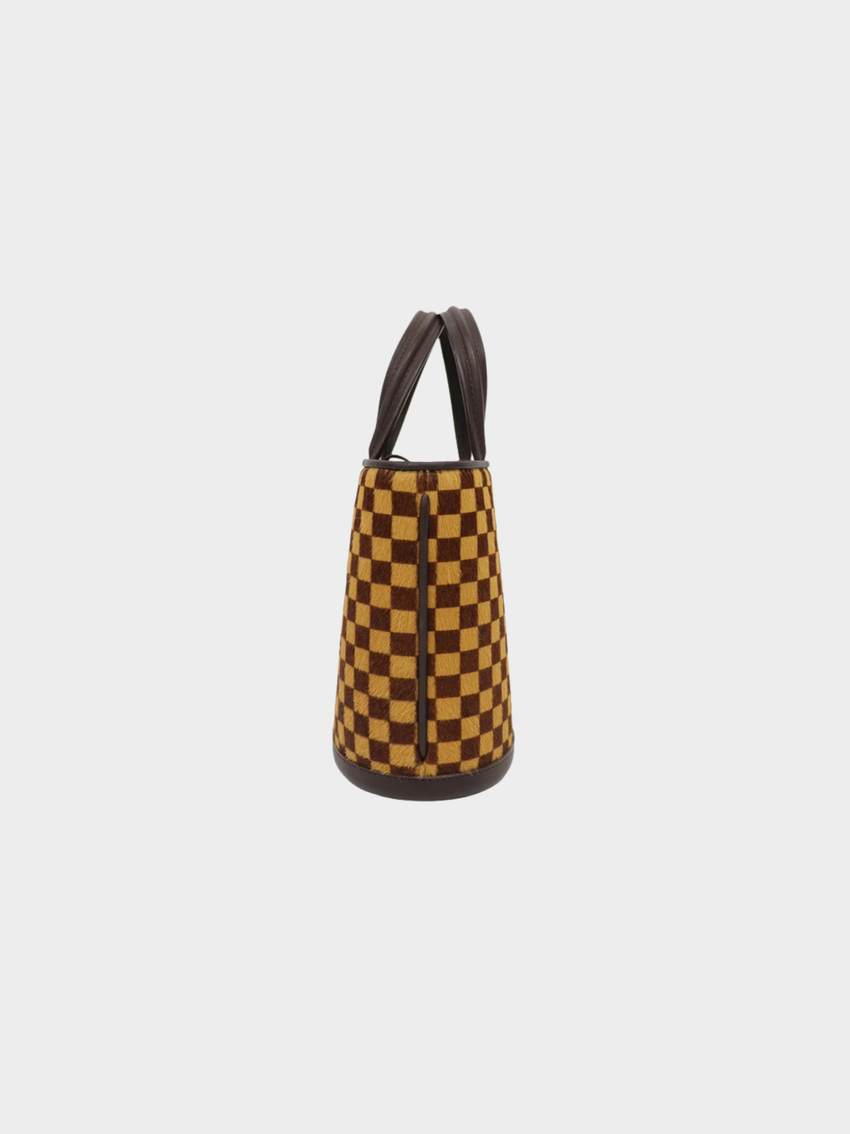 Louis Vuitton 2001 Brown Beige Damier Sauvage Impala Bag