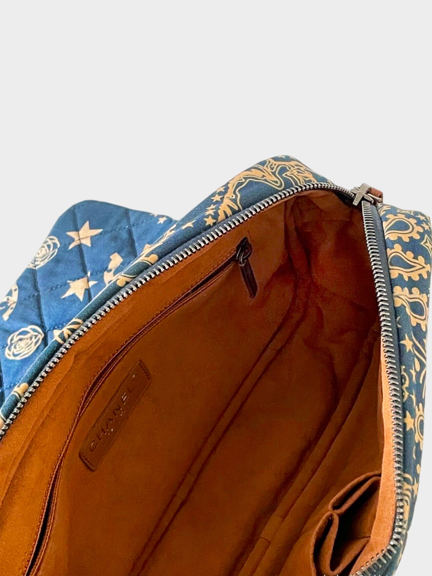 Chanel 2014 Dallas Paisley Bandana Flap Bag