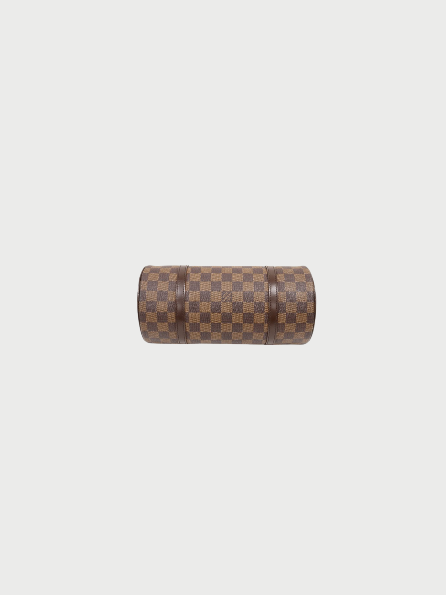 Louis Vuitton 2005 Brown Damier PVC Leather Papillon 26 Bag