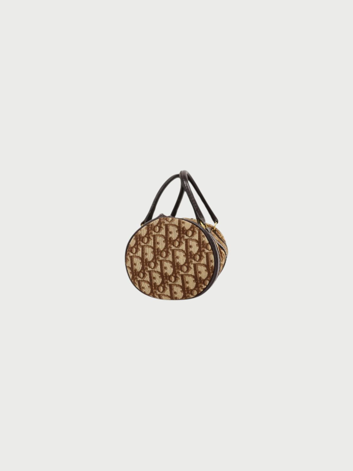 Christian Dior 2000s Brown Trotter Canvas Handbag
