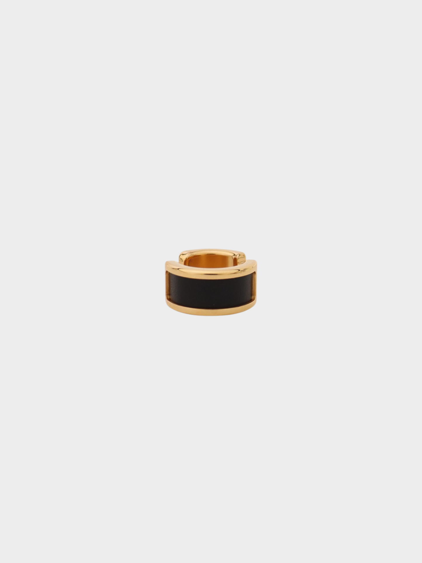 Hermès 2020s Black Pink Gold Olympe Ear Cuff