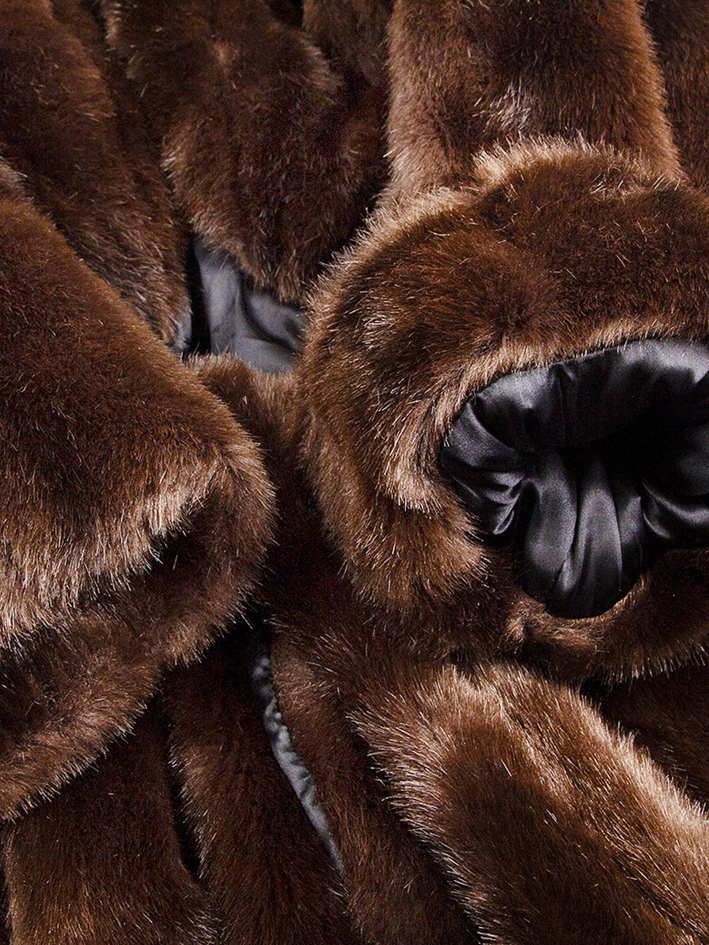 Jean Paul Gaultier 2000s Brown Fur Coat