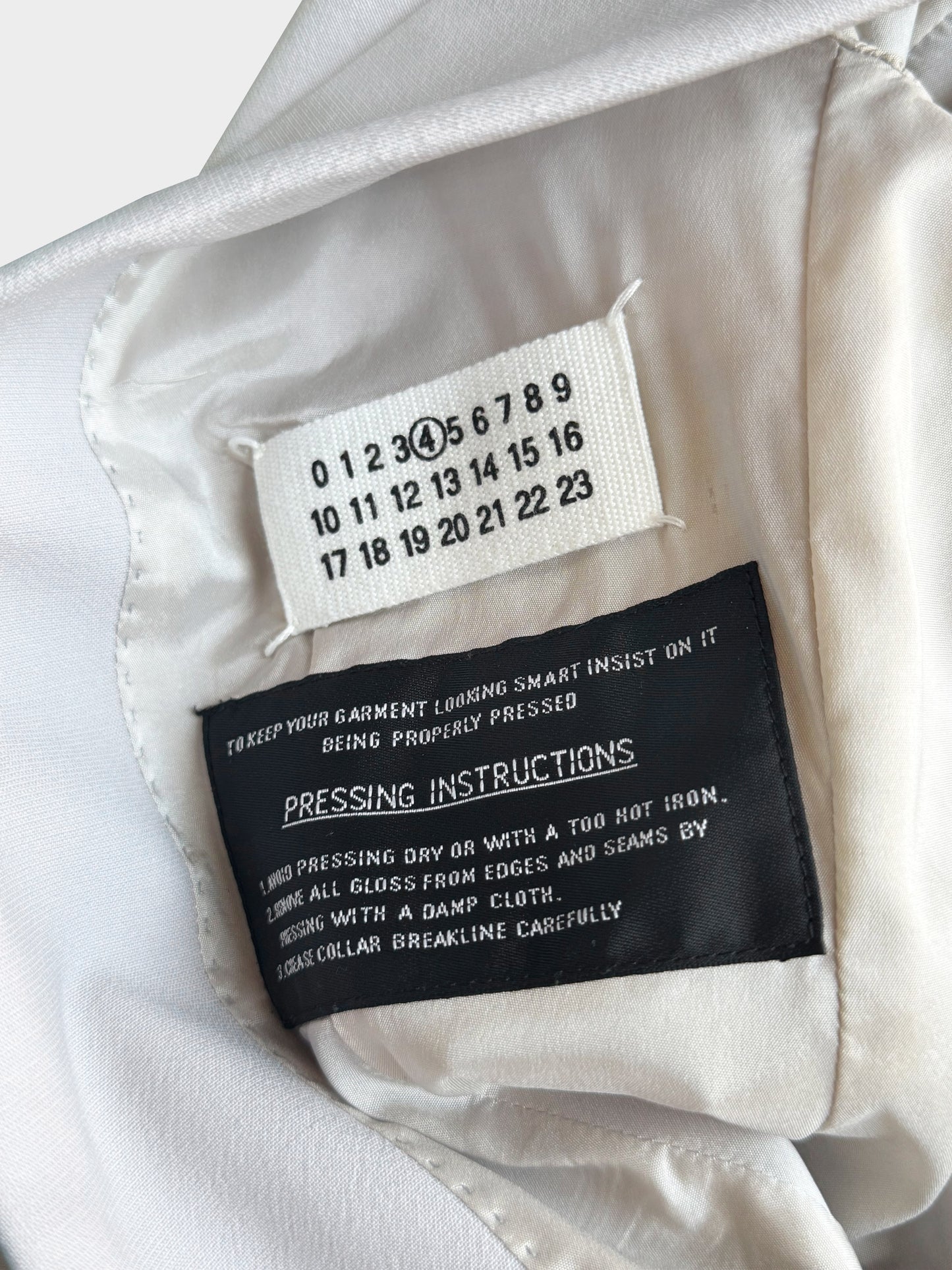 Maison Martin Margiela SS 2004 Grey Two-button-Closure Jacket