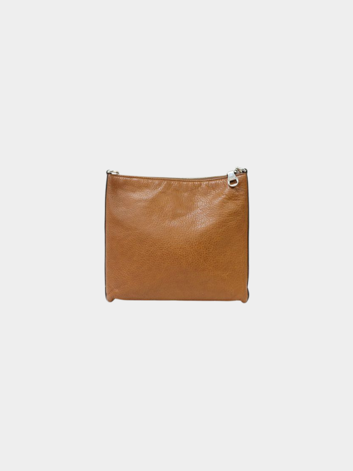 Loewe 2000s Brown Leather Heritage Shoulder Bag