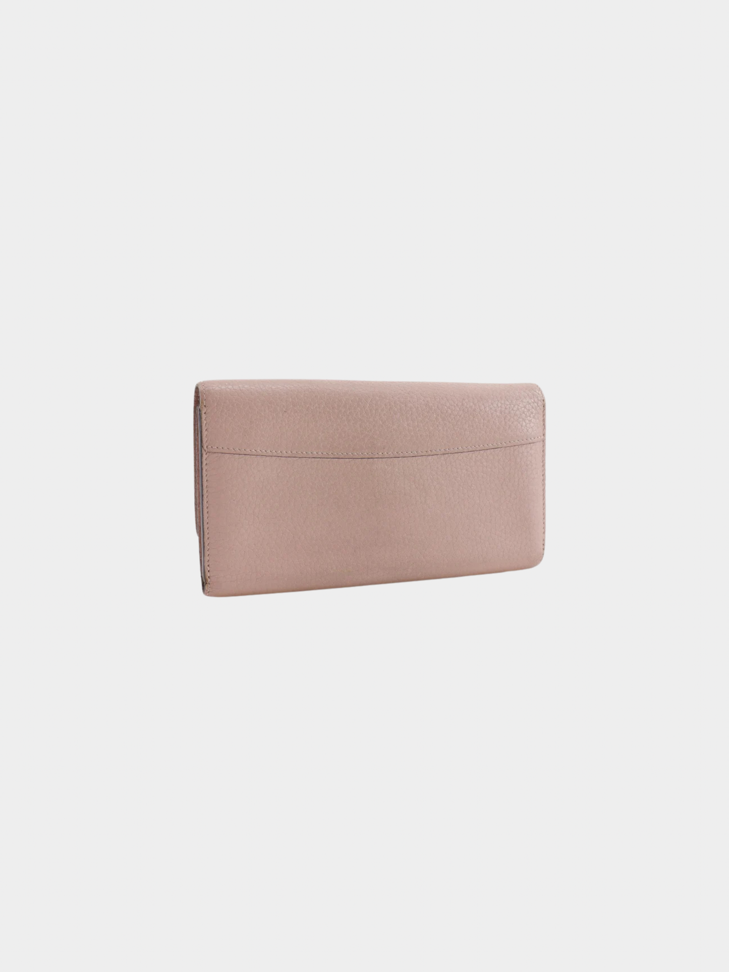 Louis Vuitton 2010s Magnolia Taurillon Clemence Capucines Wallet