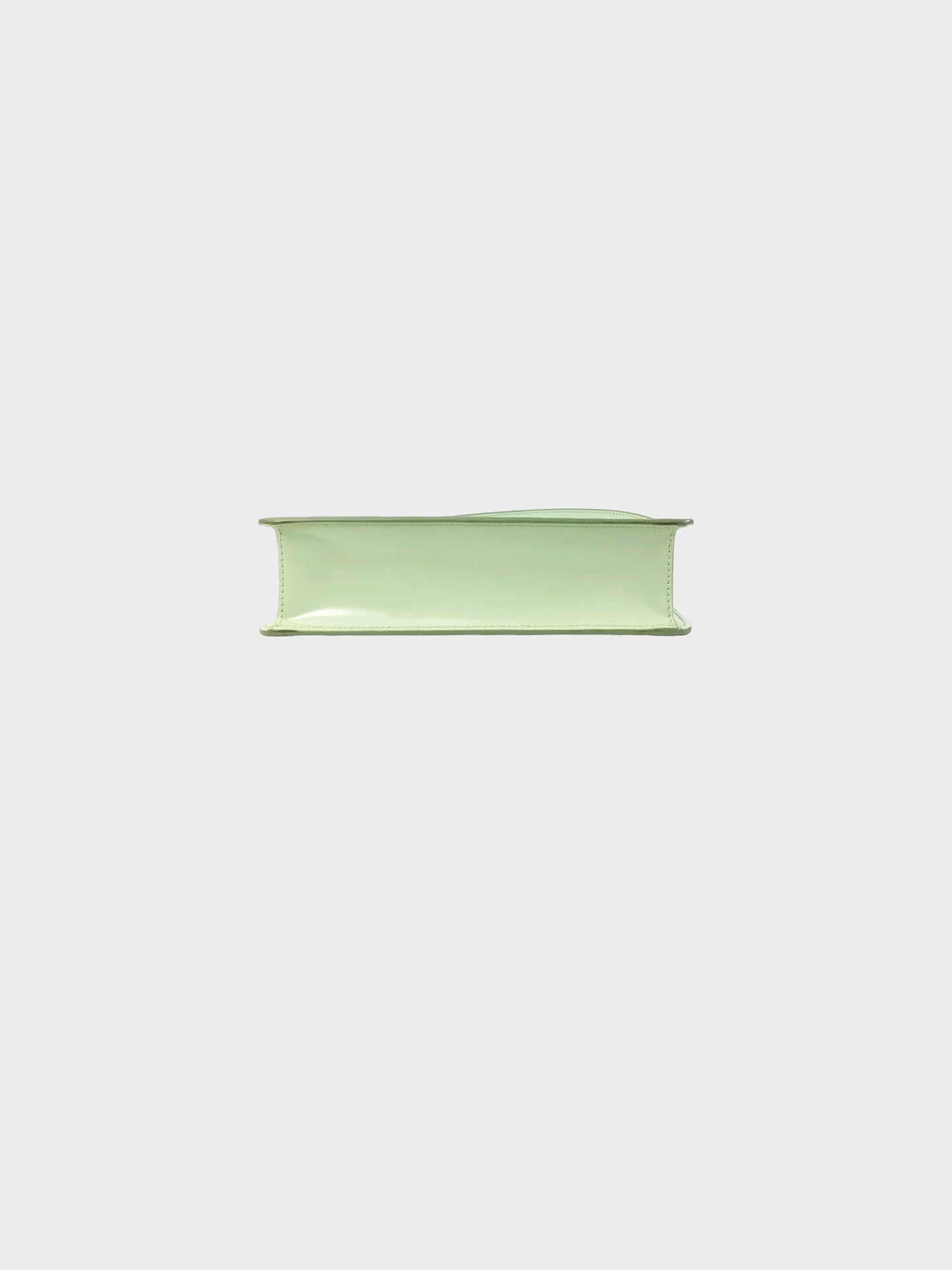 Prada 2019-2023 Green Brushed Leather Shoulder Bag