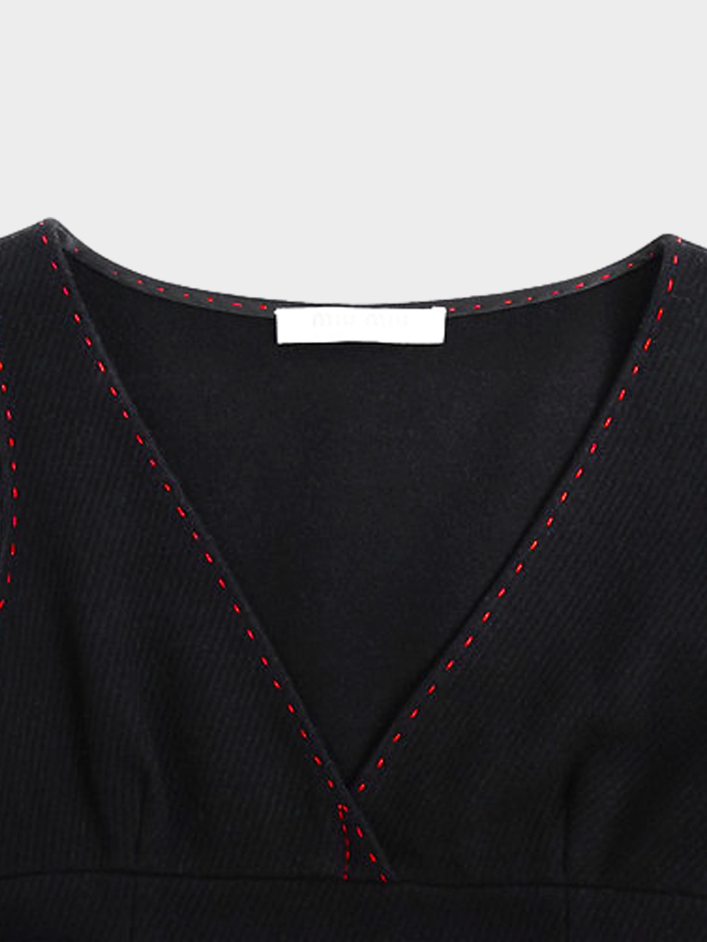 Miu Miu FW 2000 Runway Wool Dress