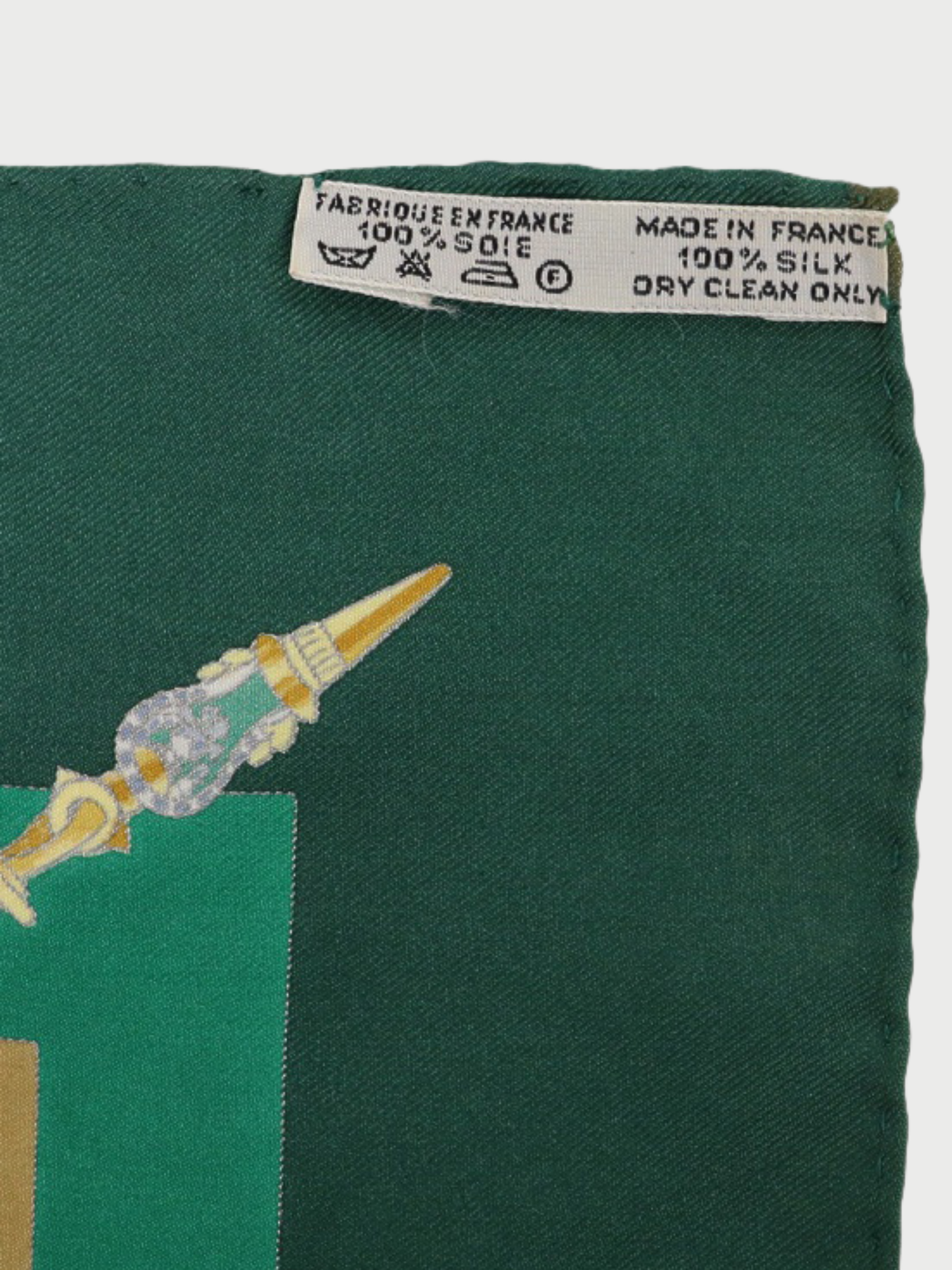 Hermès 2000s Multicolor Silk Carré 90 Scarf