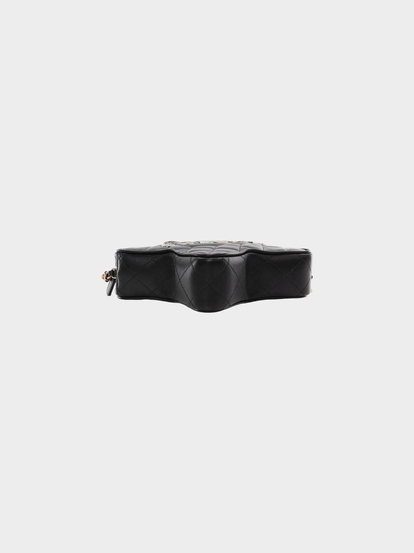 Chanel 2024 Black Lambskin Walk Of Fame Star Bag