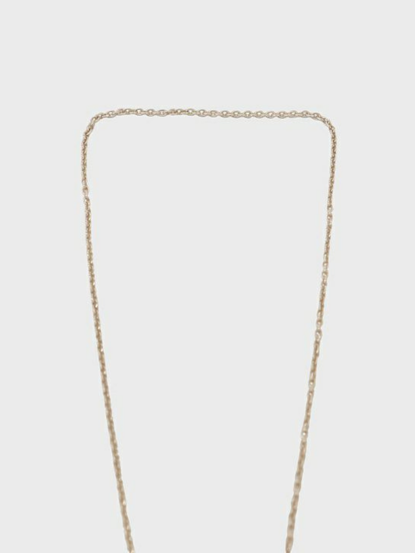 Hermès 2010s Silver Kelly Amulette Necklace