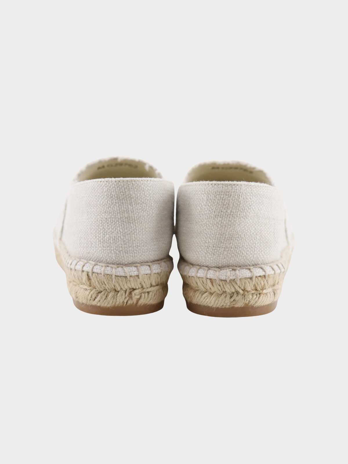 Chanel 2020s Black Coco Mark Espadrilles Slip-Ons