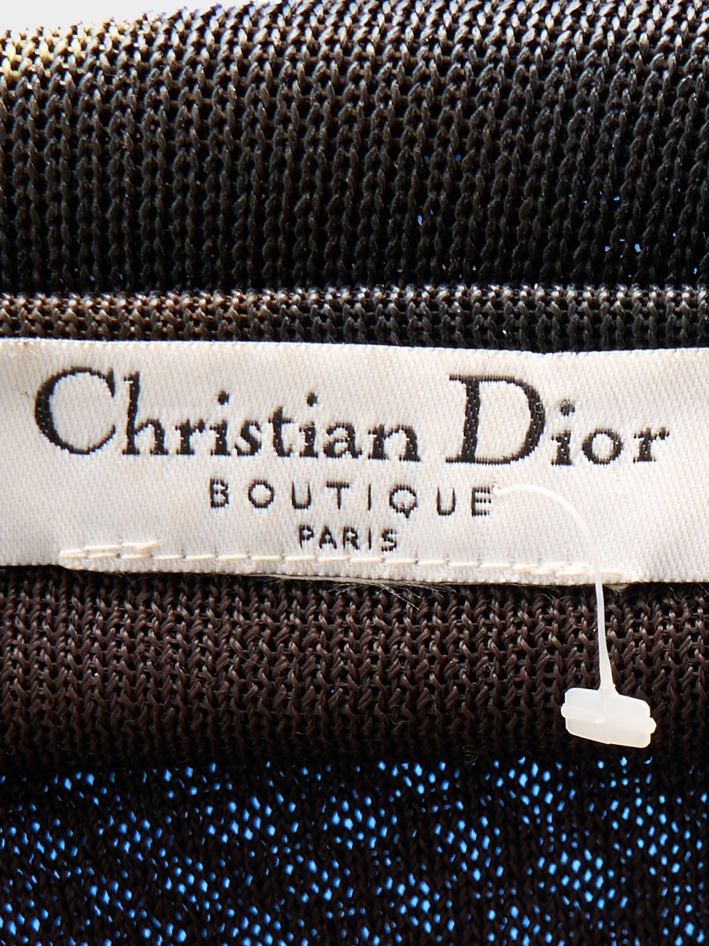 Christian Dior by John Galliano SS 2001 Camouflage Print Asymmetrical Dress