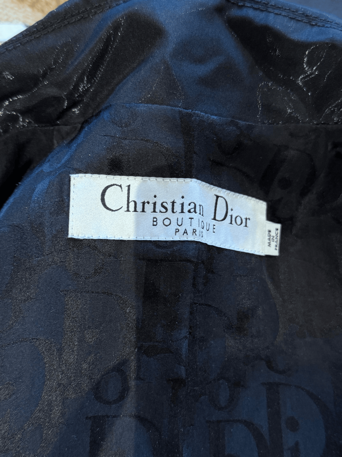 Christian Dior 2000s John Galliano Black Architectural Tailored Blazer