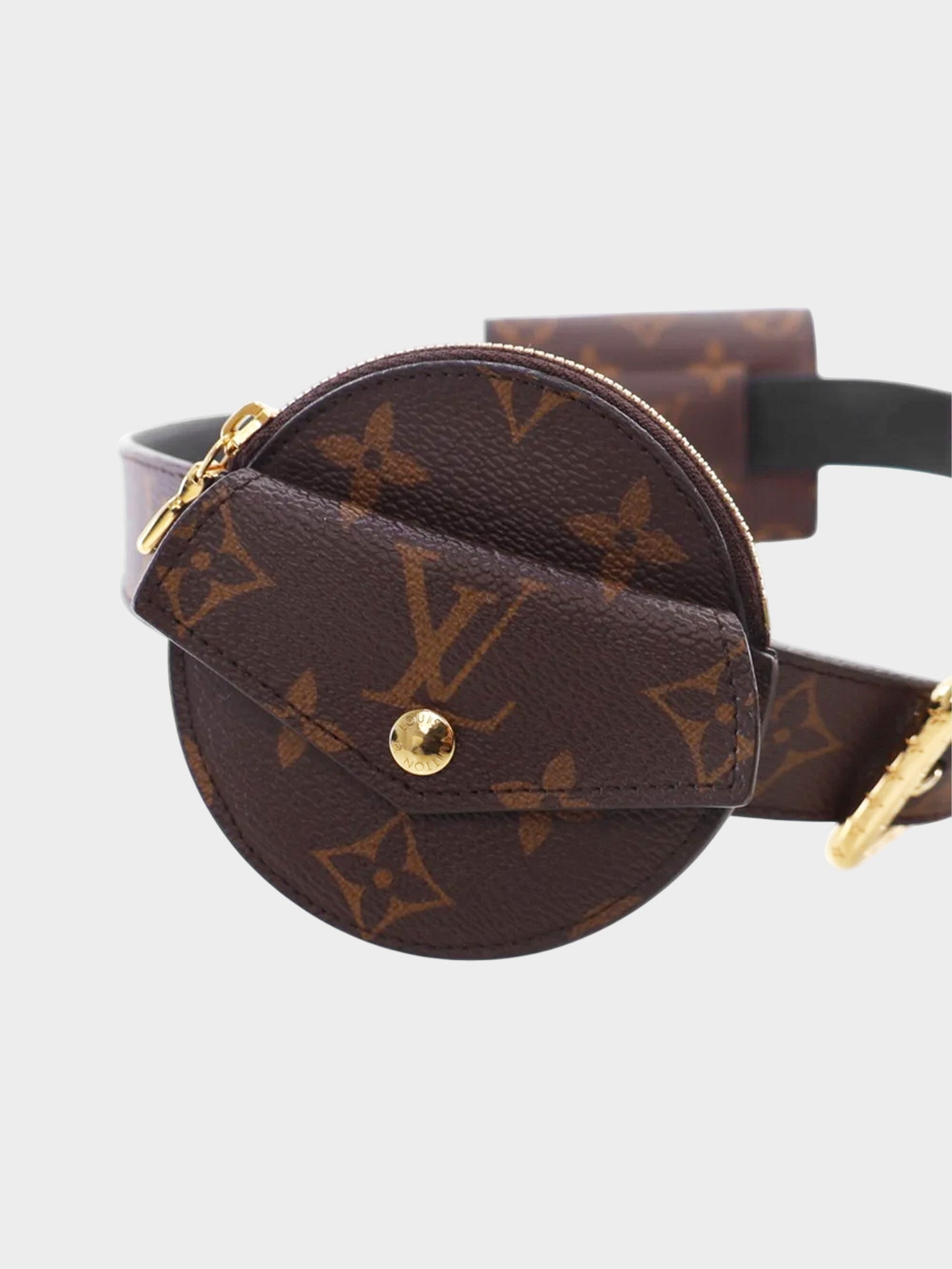 Louis Vuitton SS 2020 Brown Monogram Daily Multi Pocket Belt