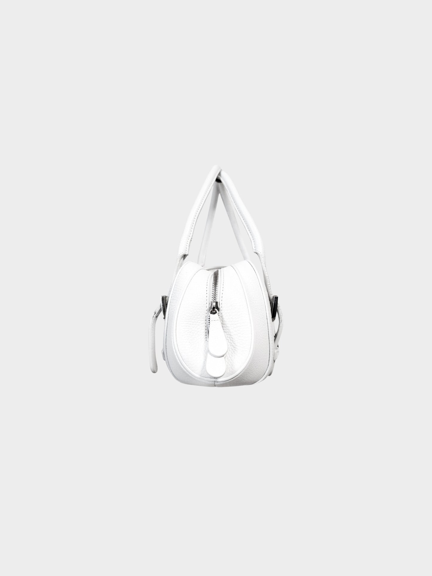 Loewe 2000s White Leather Senda Mini Bag