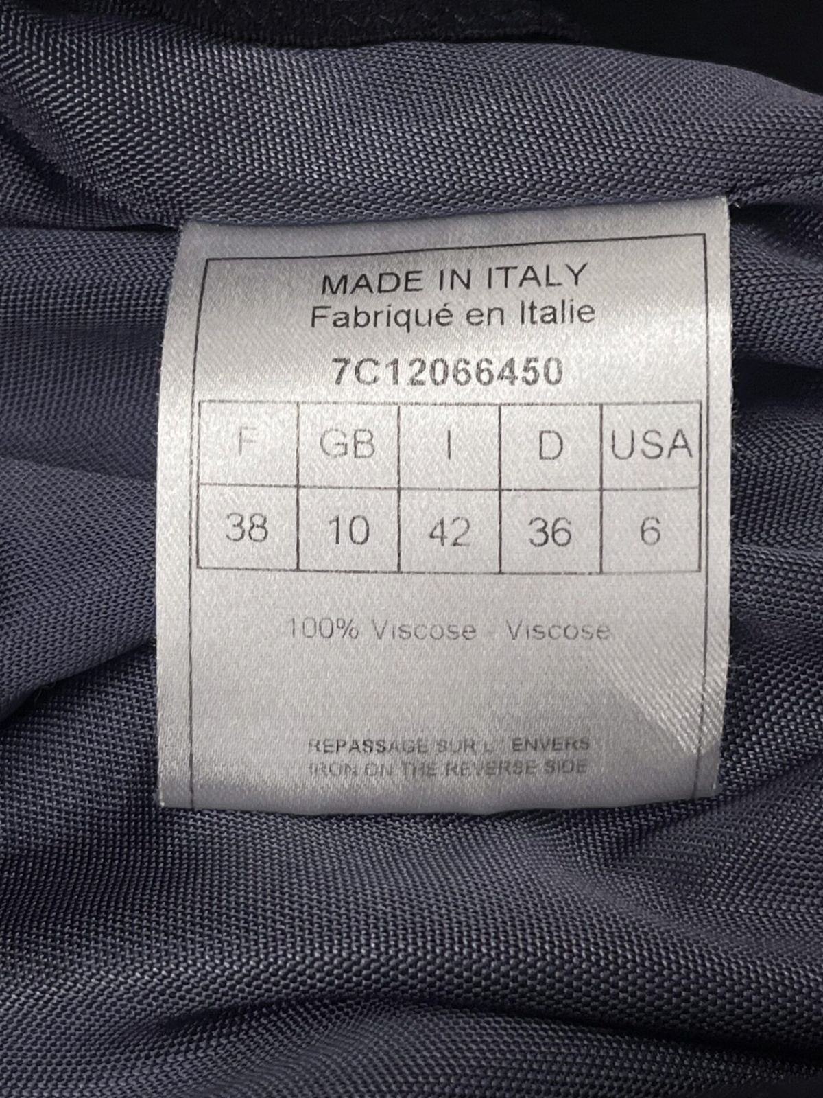 Christian Dior 2007 Grey Draped Liquid Stretch Dress