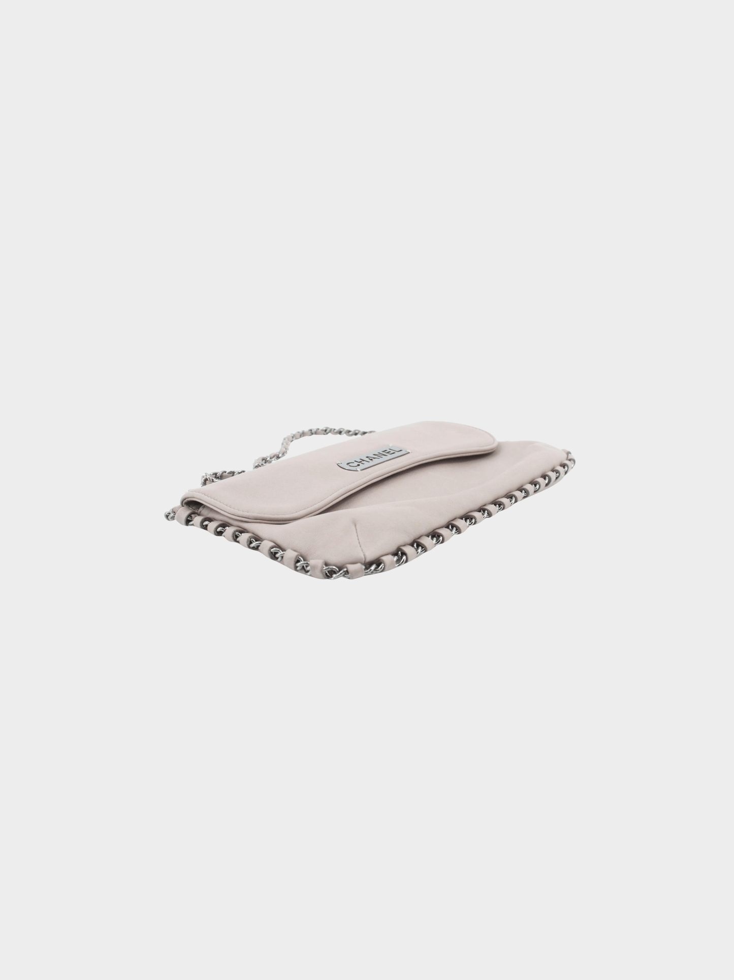 Chanel 2000s Baby Pink Icon Shoulder Bag