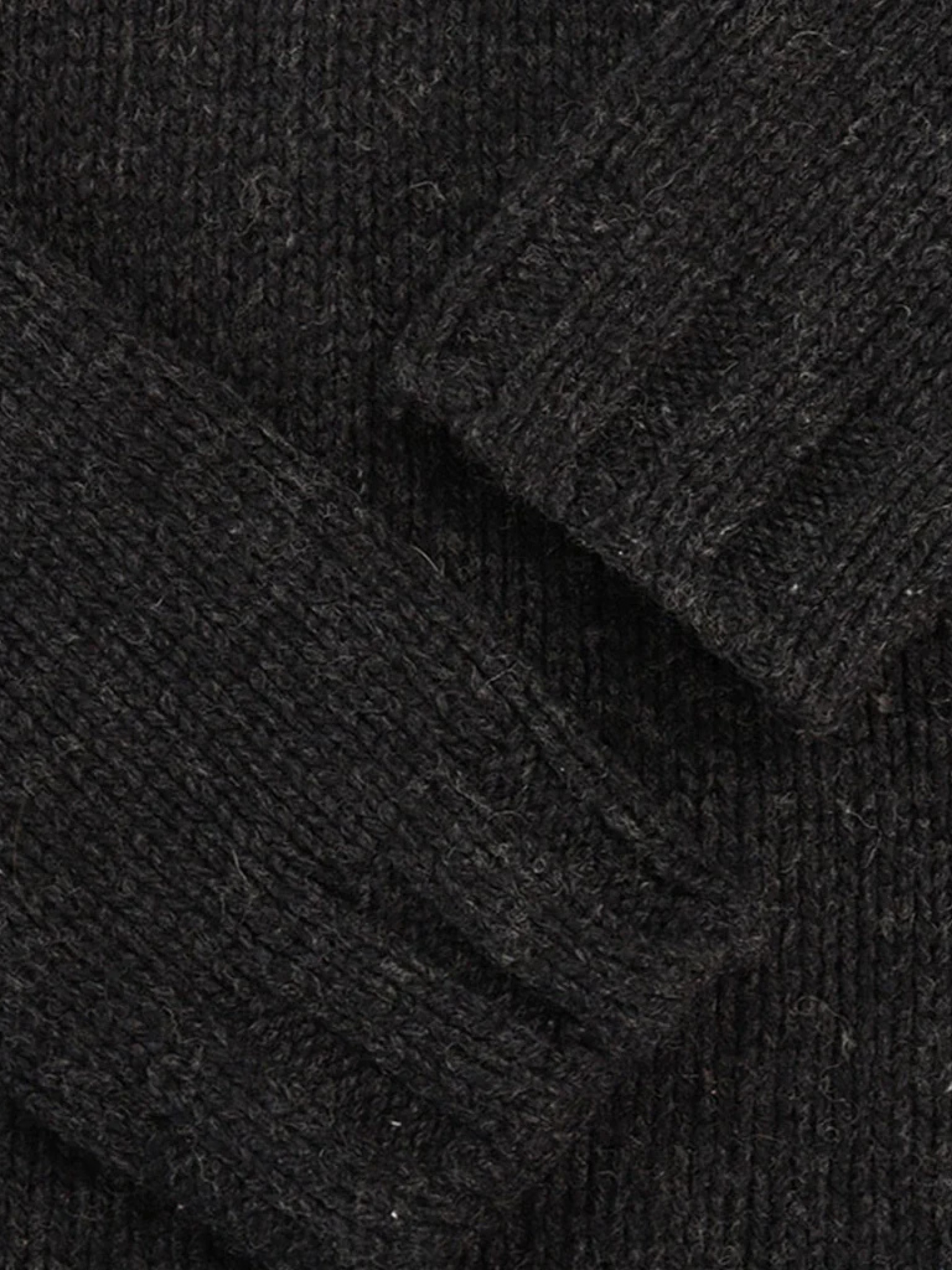 Maison Martin Margiela FW 1997 Gray Wool Cropped Knit