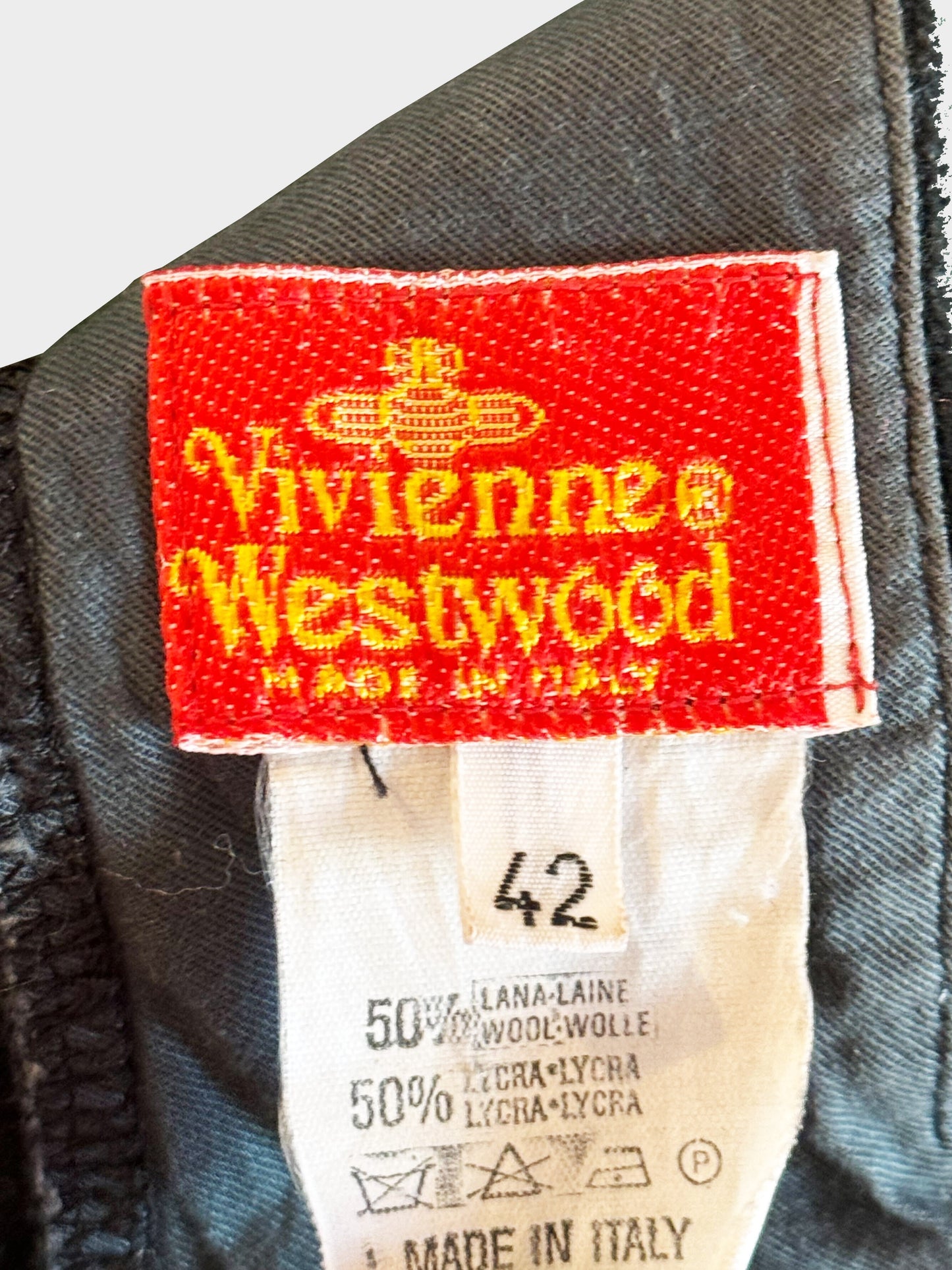 Vivienne Westwood 1990s Black Wool and Velvet Long Sleeve Corset
