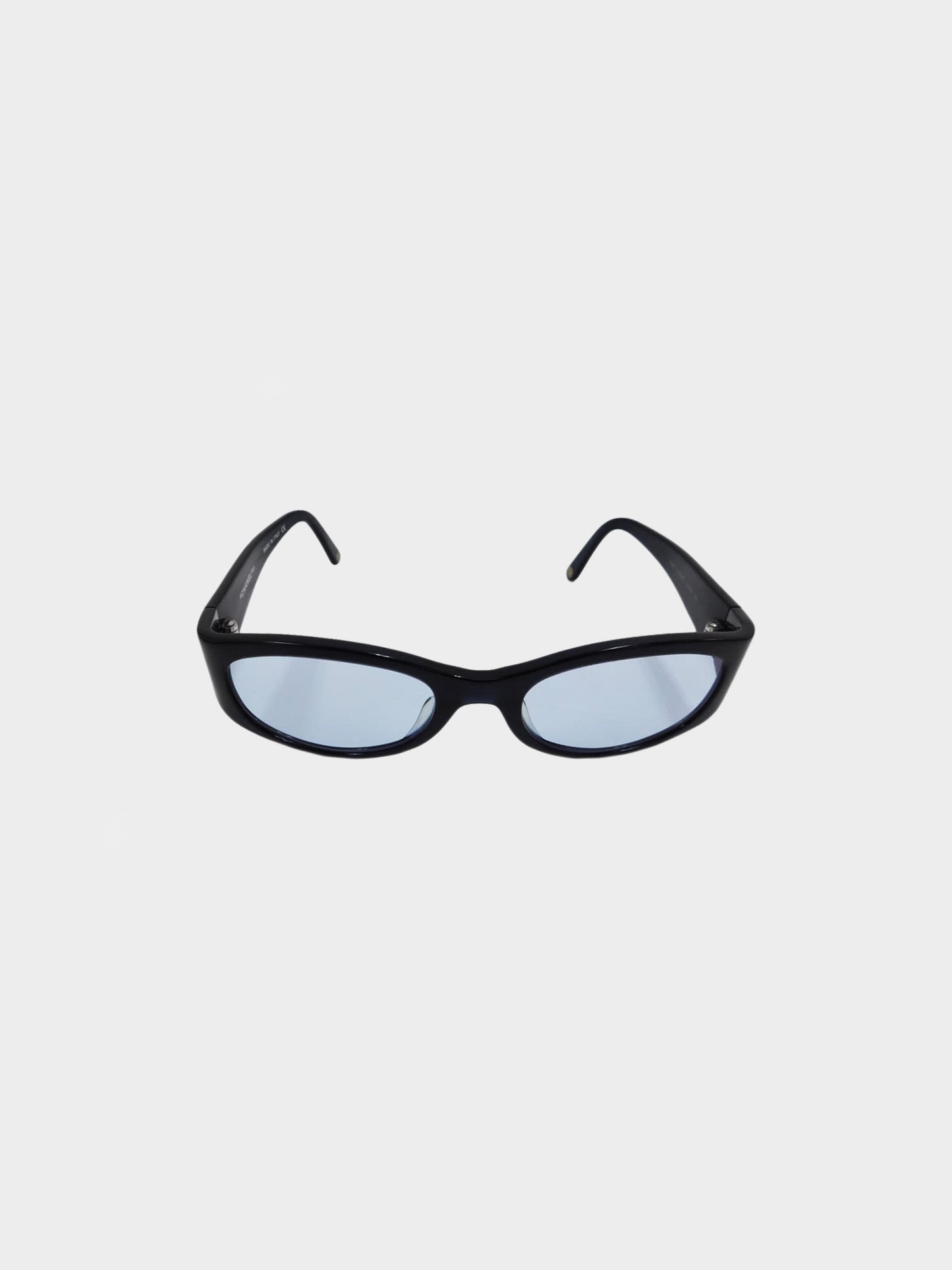 Chanel 2000s Black 2004 Round Sunglasses