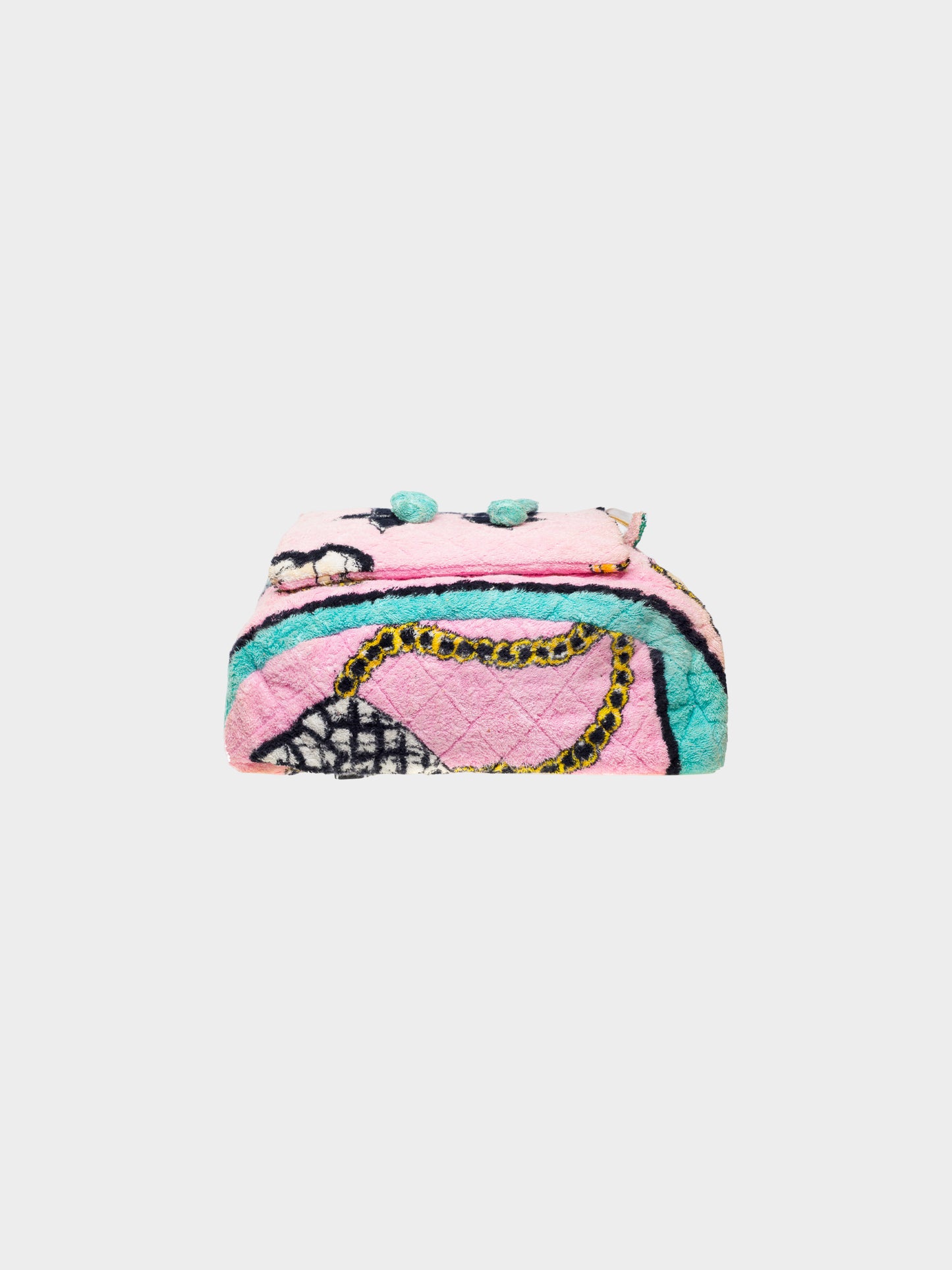 Chanel SS 1994 Rare Limited Edition Terry Cloth XL Backpack