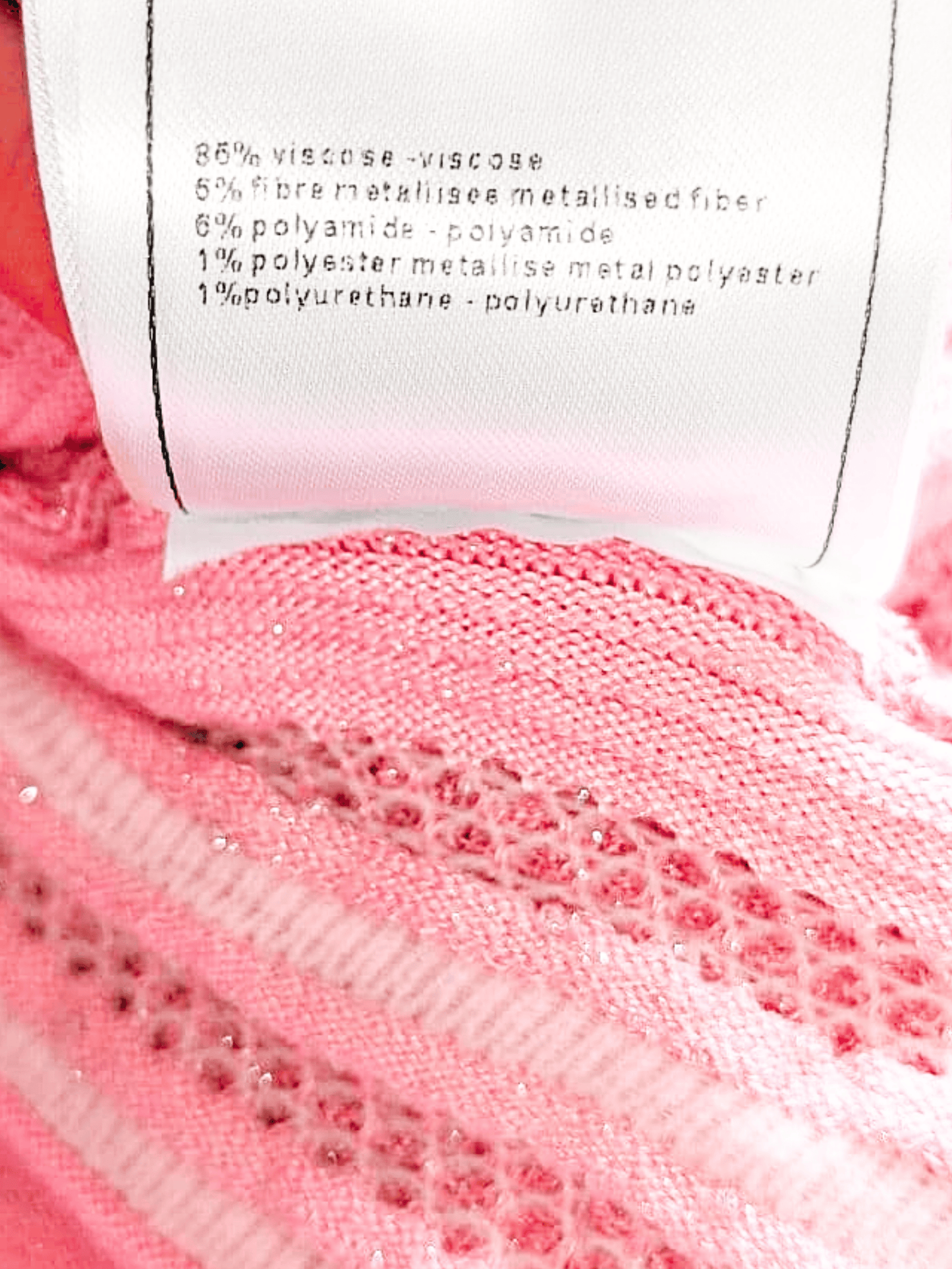 Chanel 2023 Pink Knitted Cardigan Top