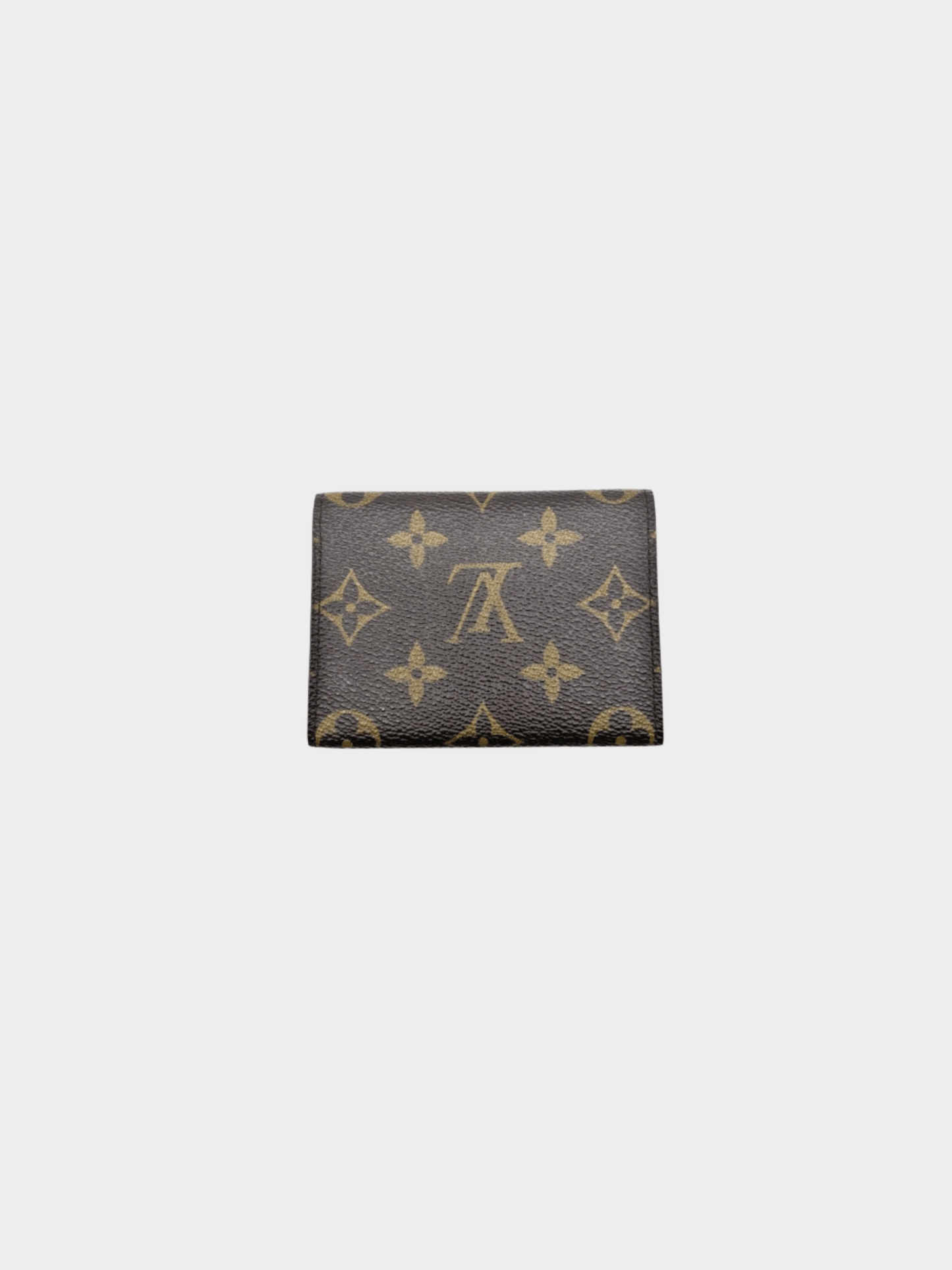 Louis Vuitton 1990s Brown Monogram Canvas Card Holder