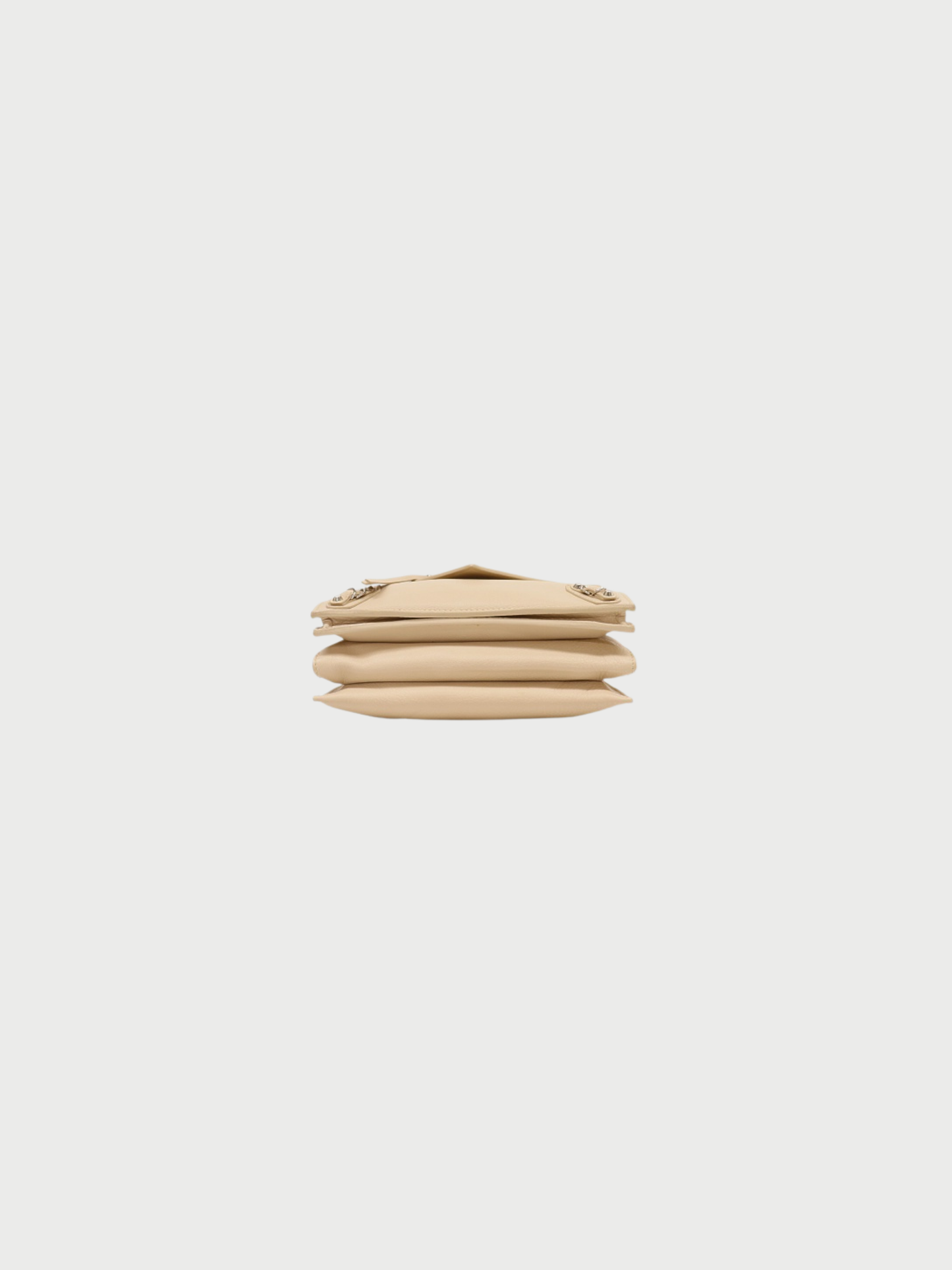Balenciaga SS 2013 Beige Leather Paper Triple Shoulder Bag