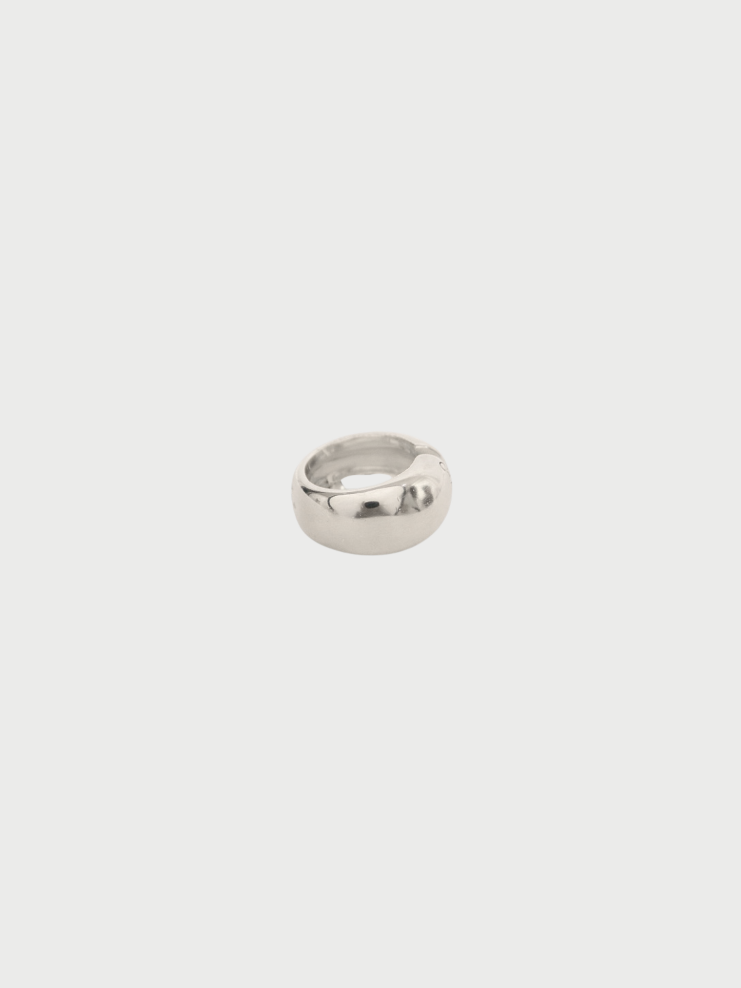 Chanel 2000s Silver 925 Logo Ring