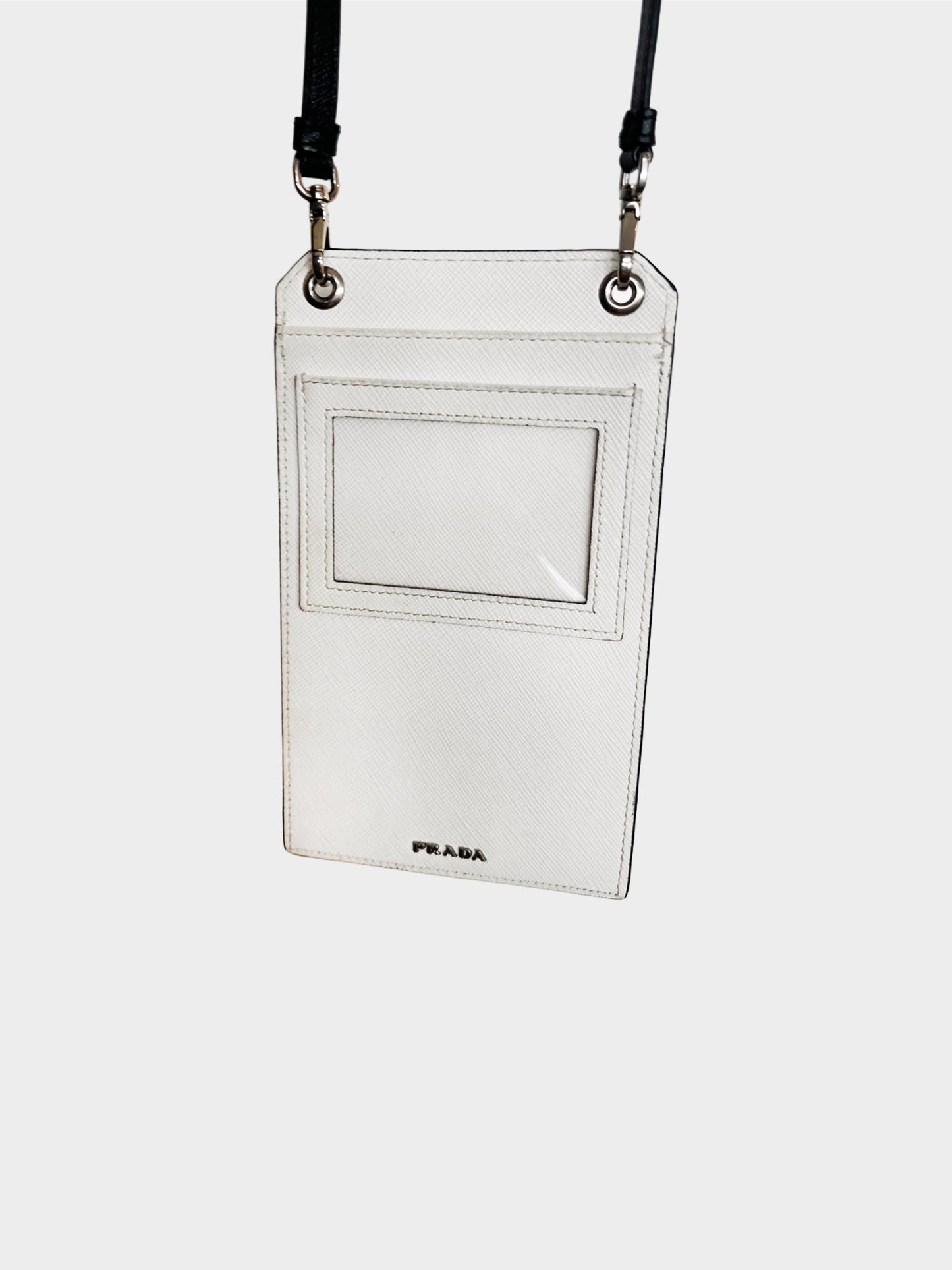 Prada 2018 Saffiano Patch Phone Case Bag