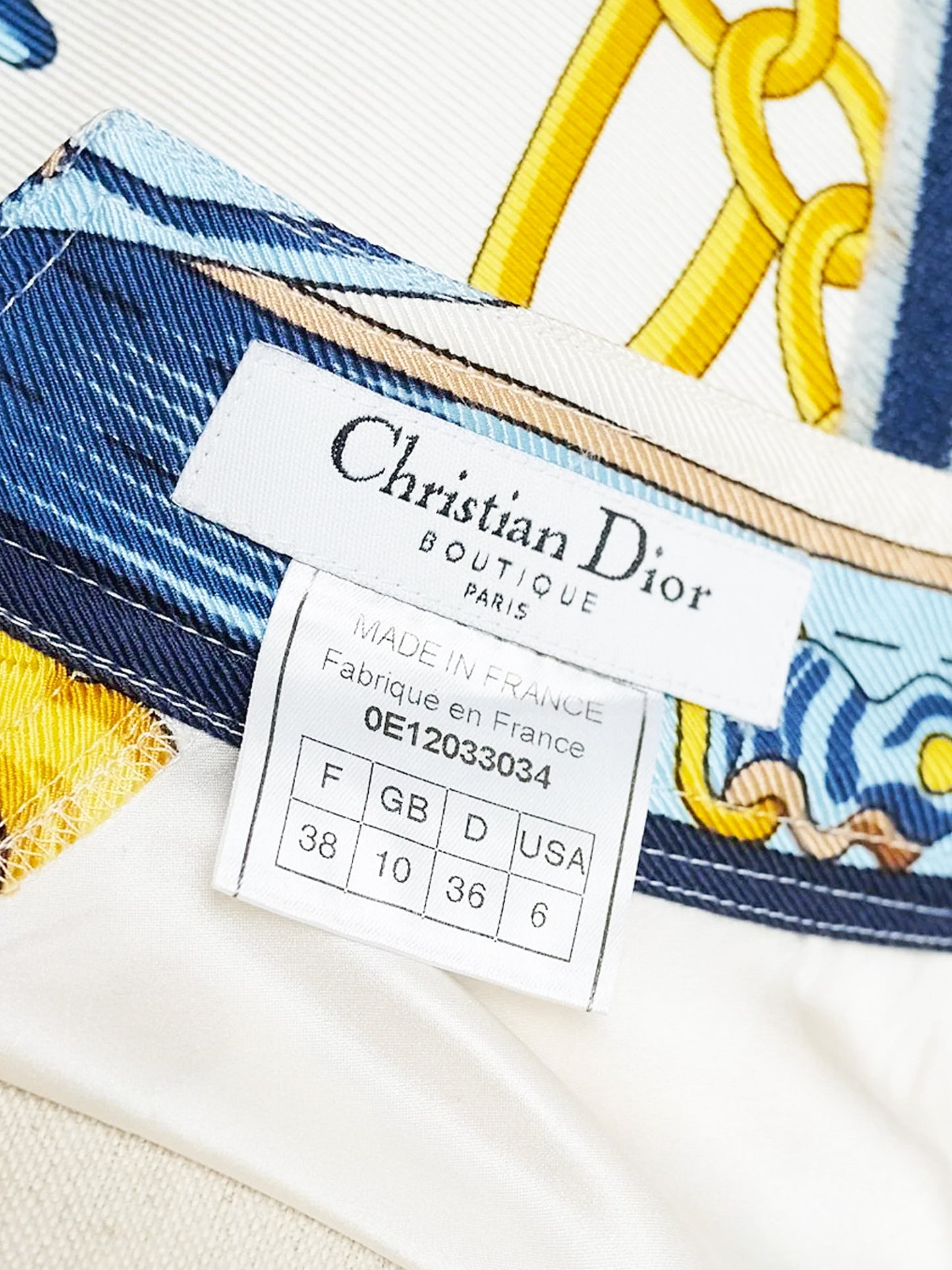 Christian Dior by John Galliano SS 2000 Runway Denim Asymmetric Jacket and Equestrian Wrap Skirt