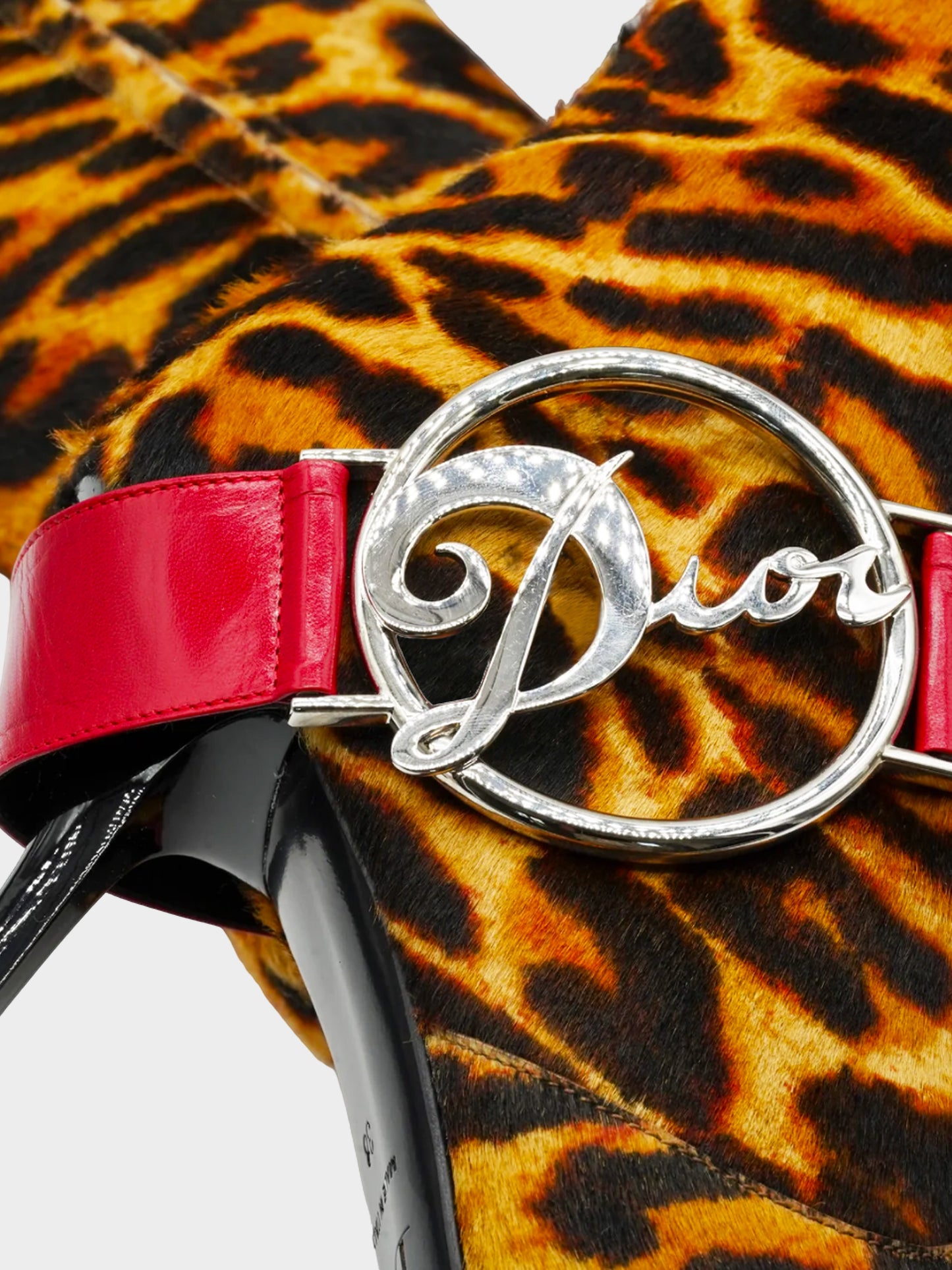 Christian Dior by John Galliano FW 2004 Leopard Boots