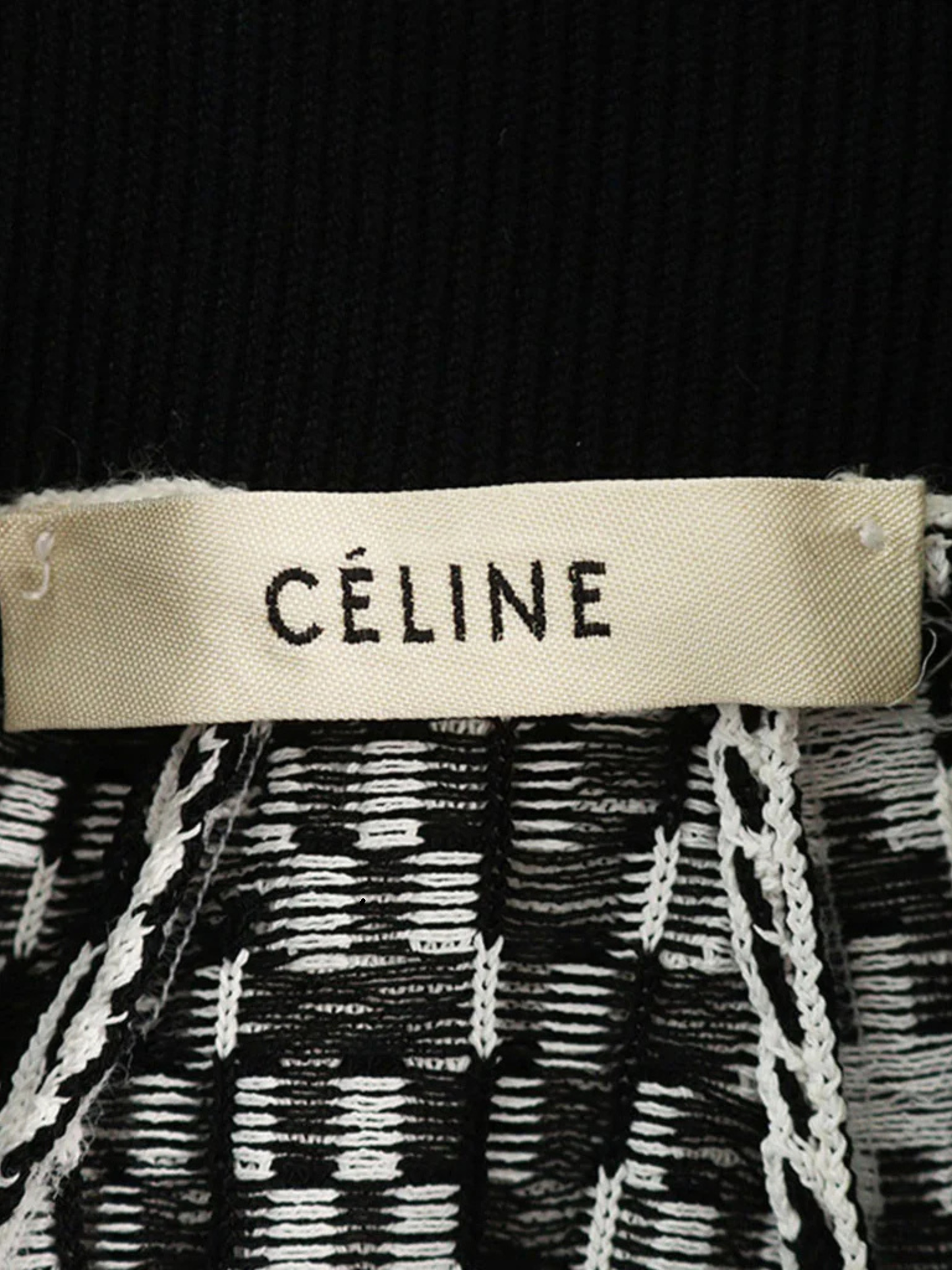 Celine by Phoebe Philo 2015 Multicolor Rayon Blend Skirt