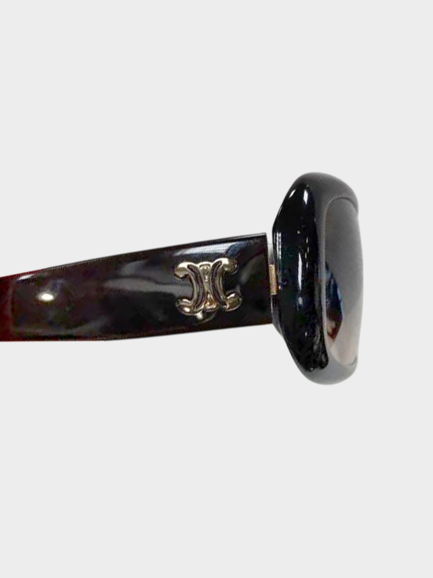 Celine 2010s Brown Triomphe Sunglasses