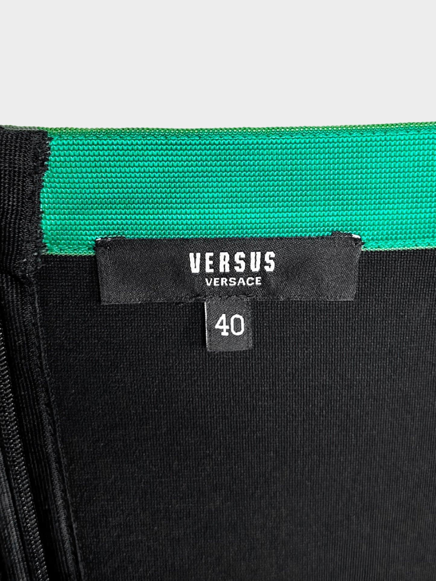 Gianni Versace SS 2016 Colorblock Strap Dress
