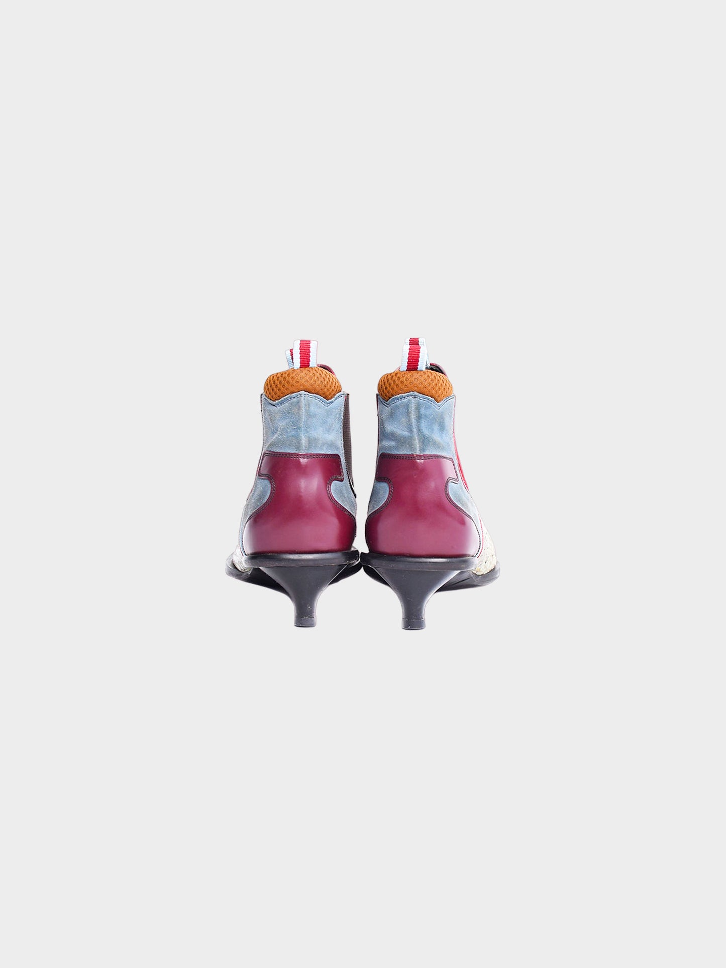 Miu Miu SS 2000 Cowboy Heeled Boots