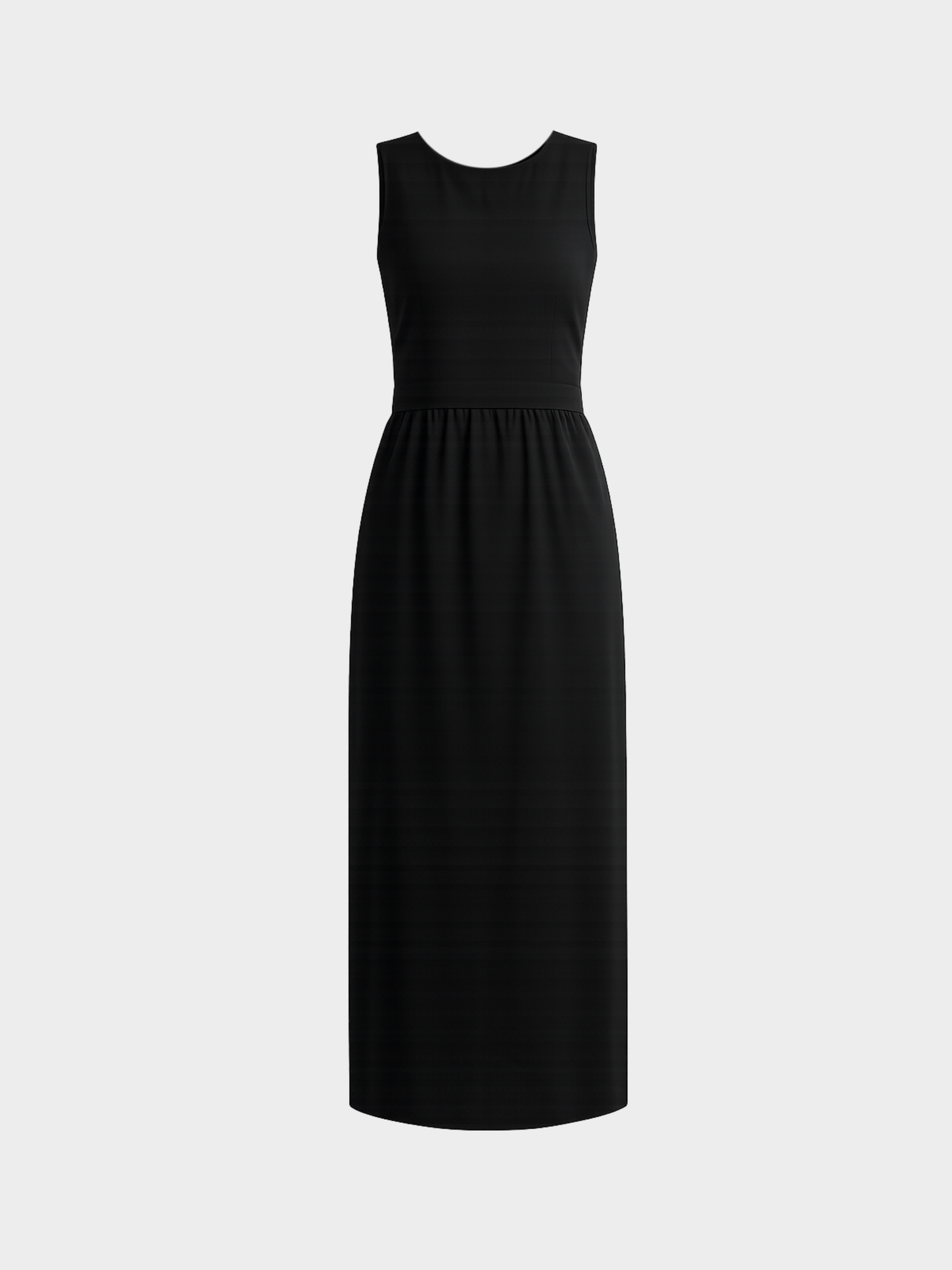 Chanel 2000s Black Wool Silk COCO Button Dress