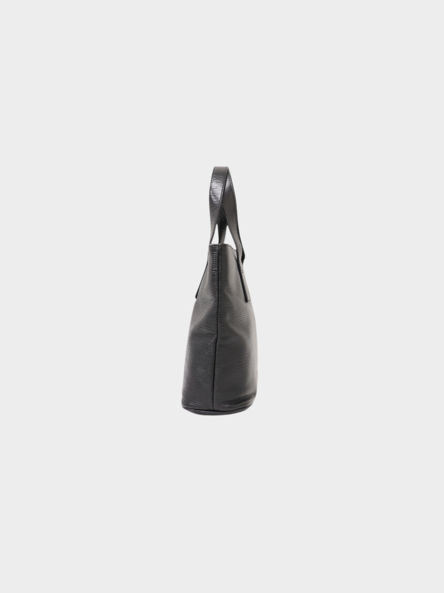 Fendi 2000s Black Leather FF Logo Handbag