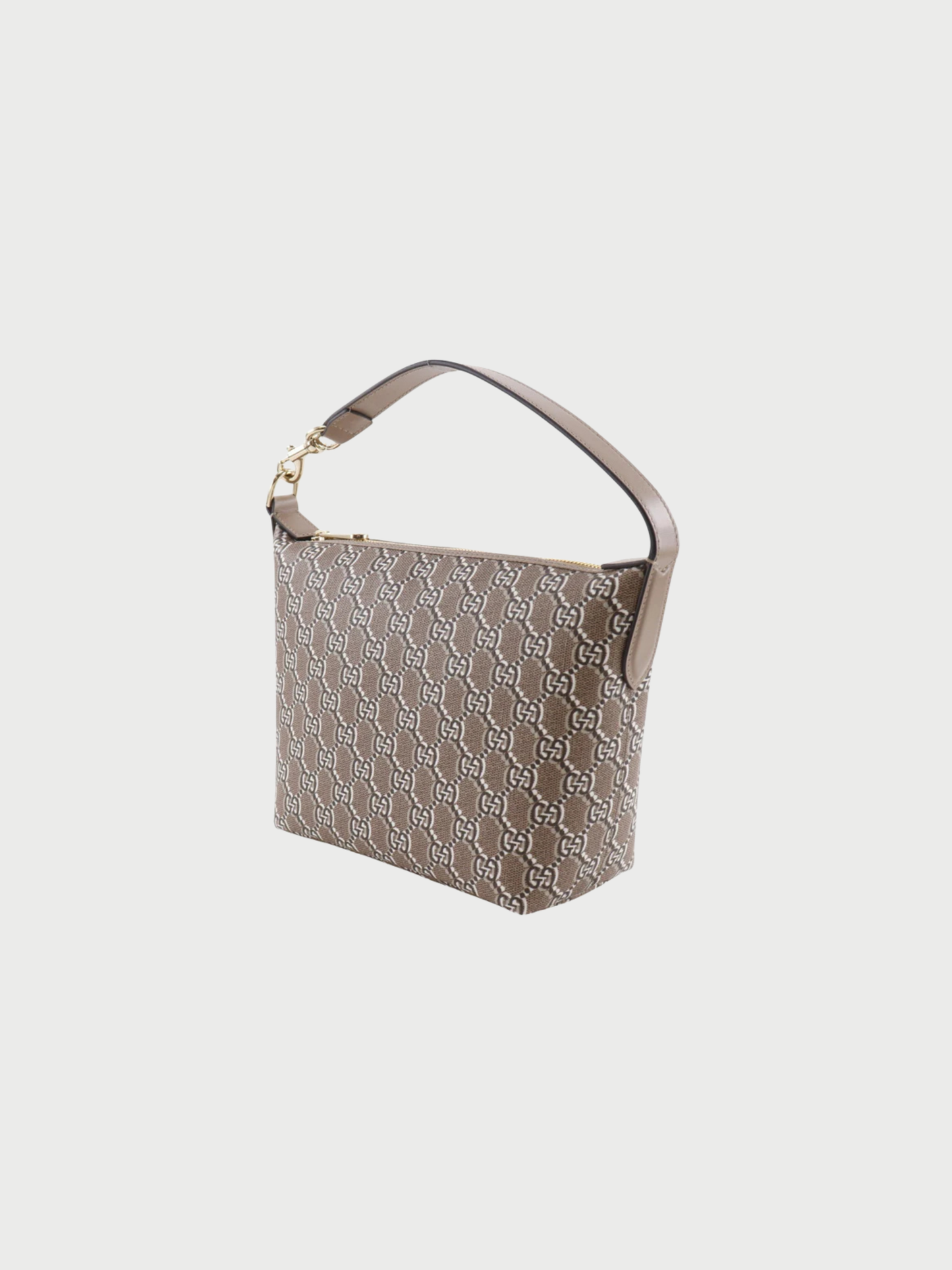Gucci 2010s Brown Leather Soho Interlocking G Tote Bag
