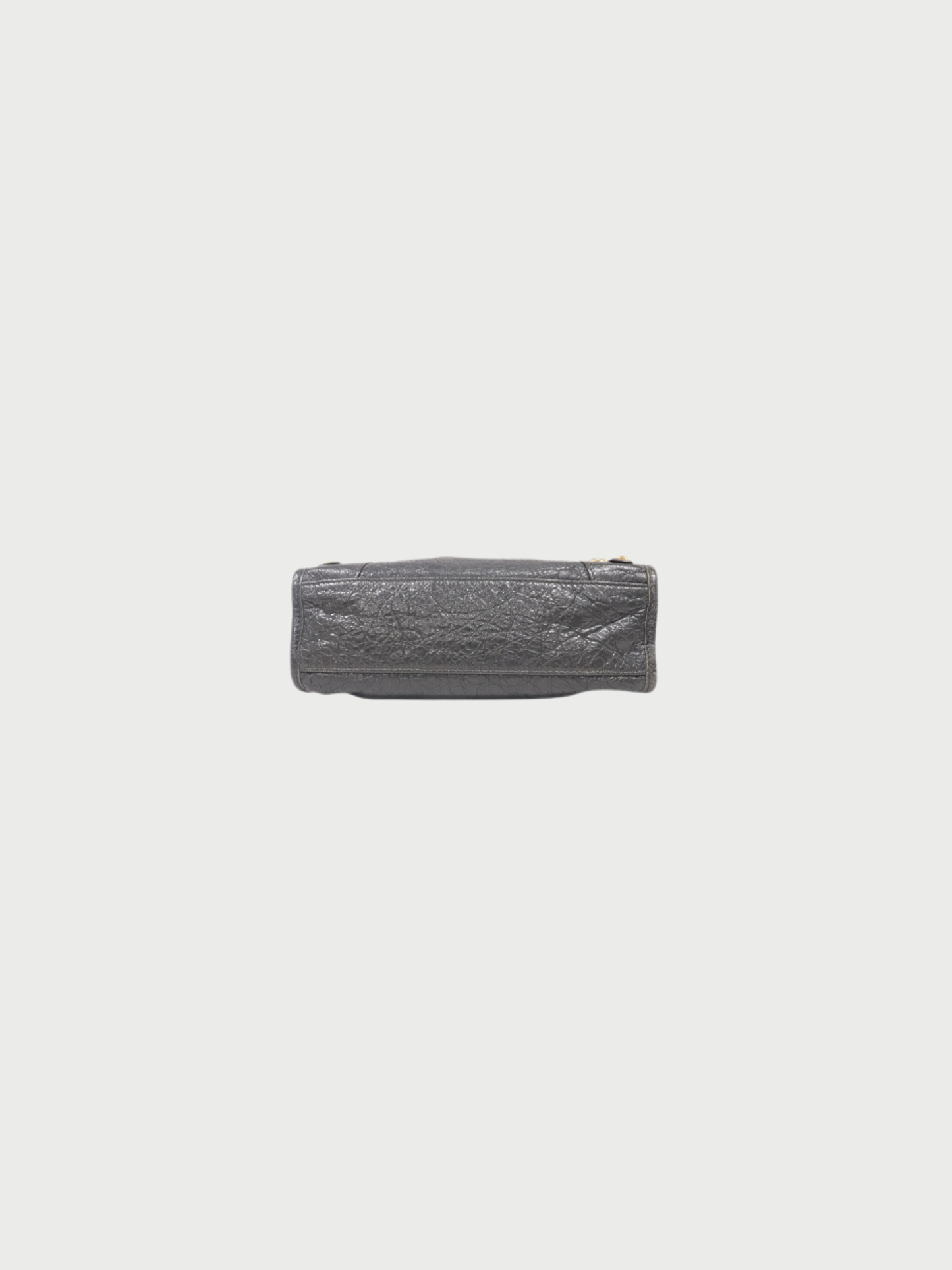 Balenciaga 2013 Gray Leather Classic Mini City Bag