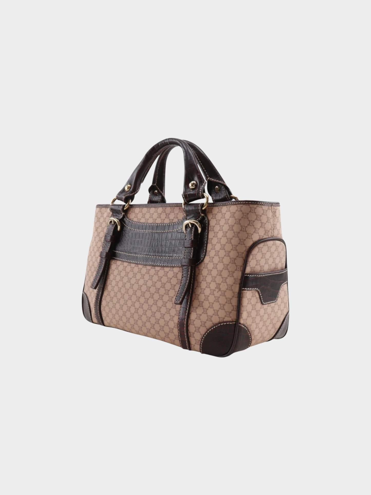 Celine 2000s Brown Boogie Bag Handbag