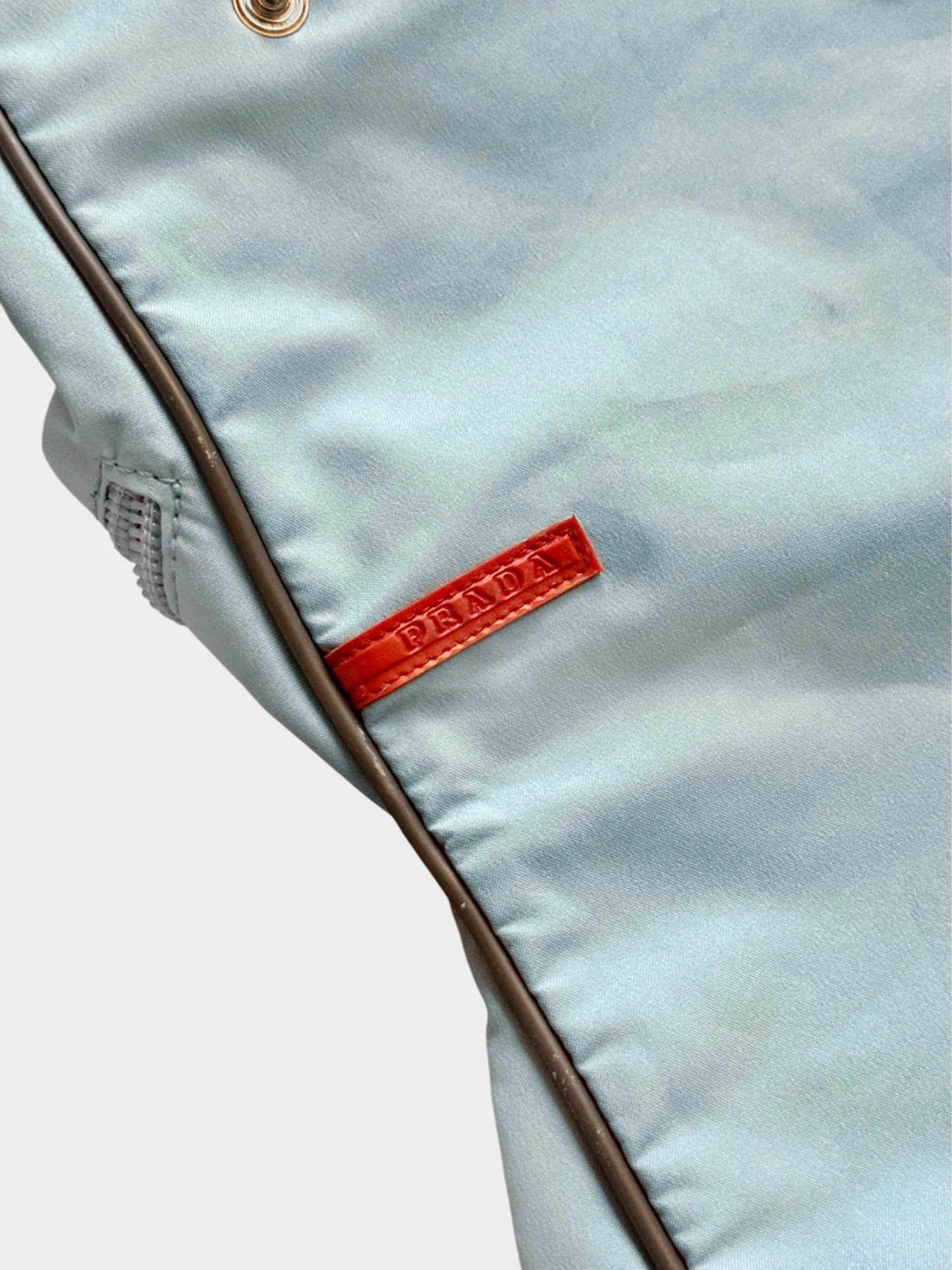 Prada 2000s Light Blue Accessories Bag