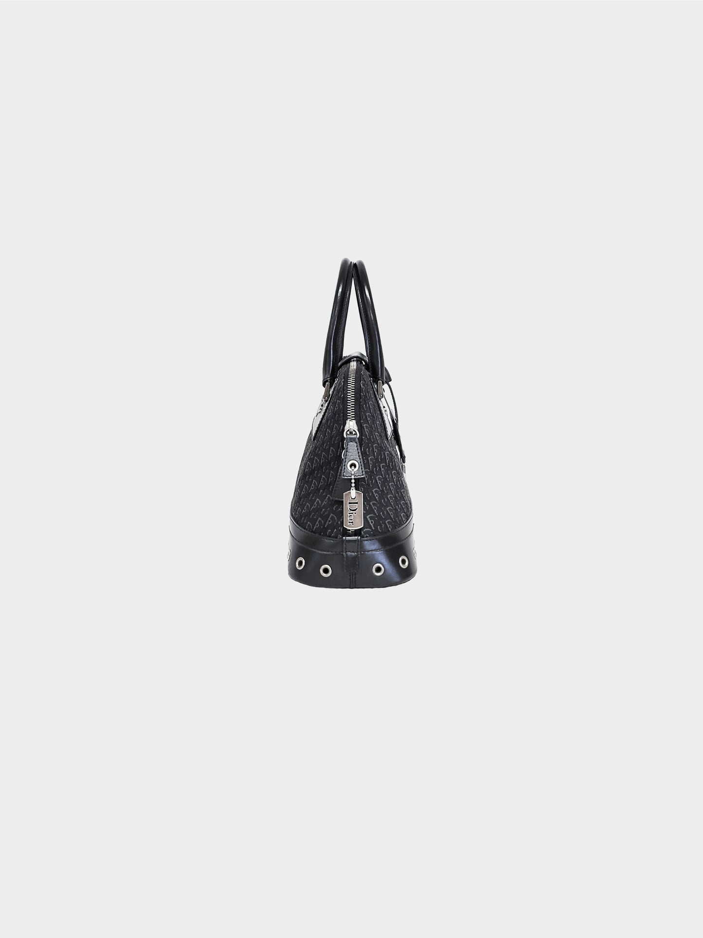 Christian Dior 2002 Black Diorissimo Street Chic Bag