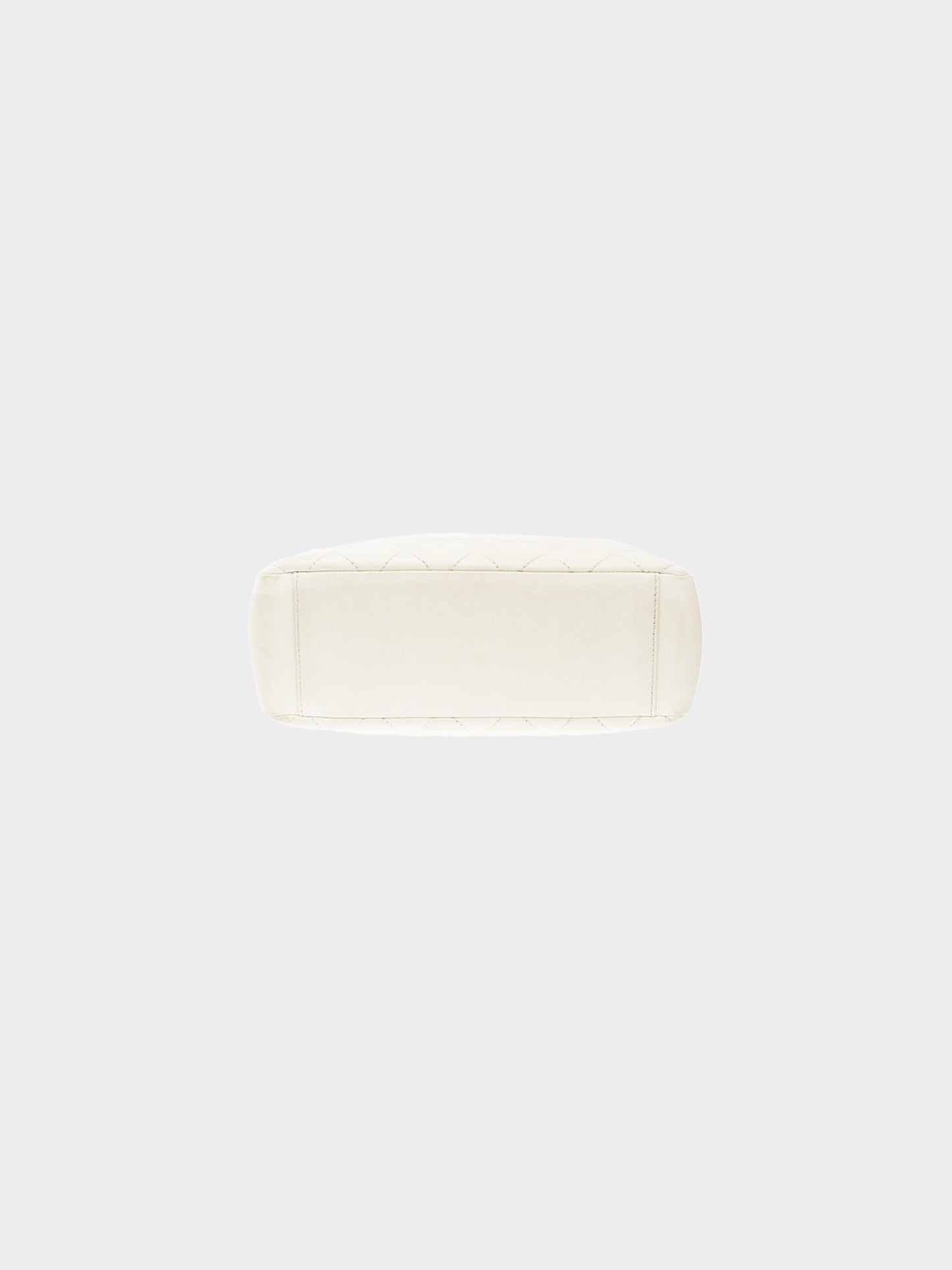 Chanel 2011 Off White Quilted Caviar Petit Timeless Shopping Tote