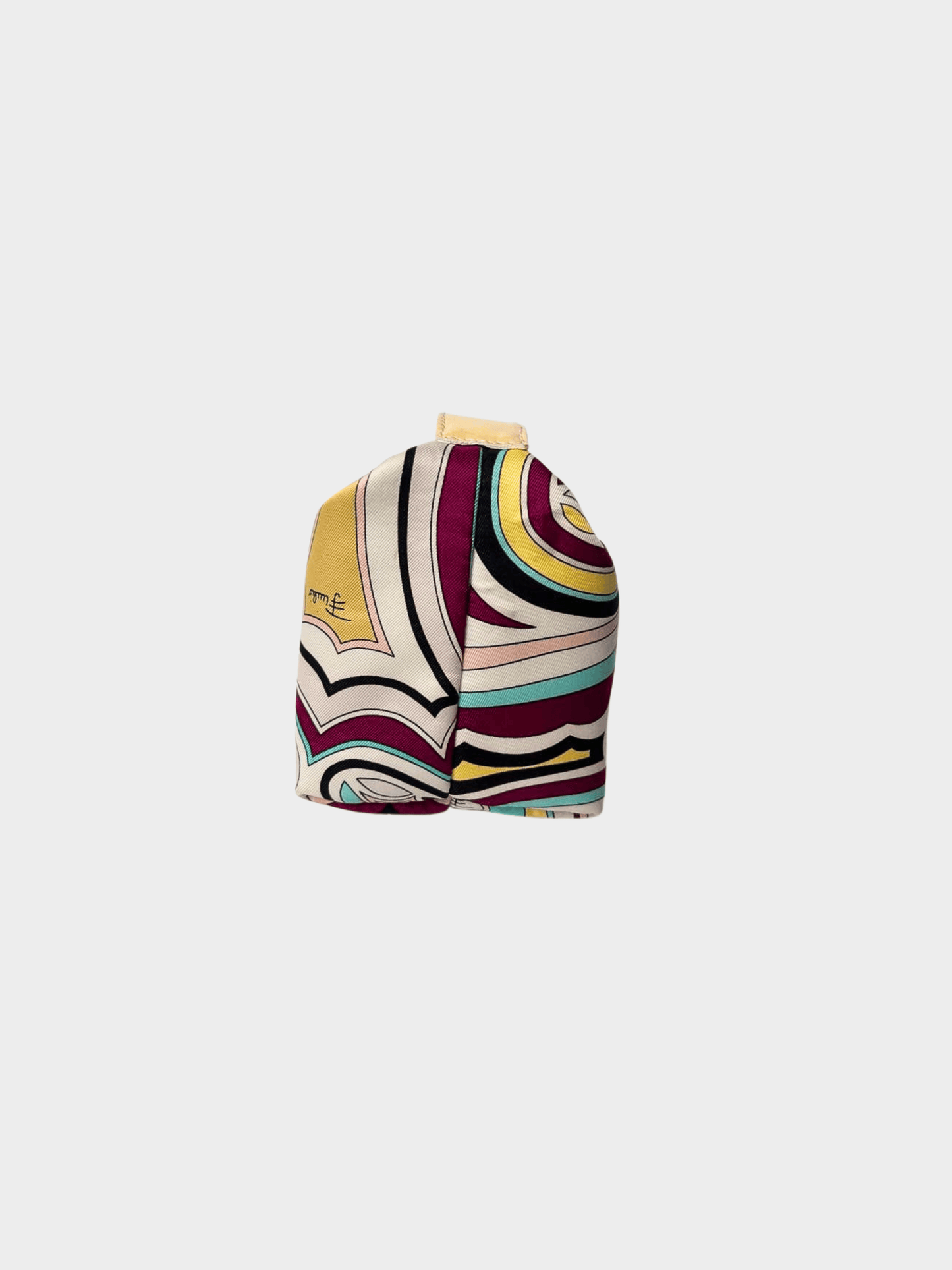 Emilio Pucci 2000s Printed Nylon Mini Bag