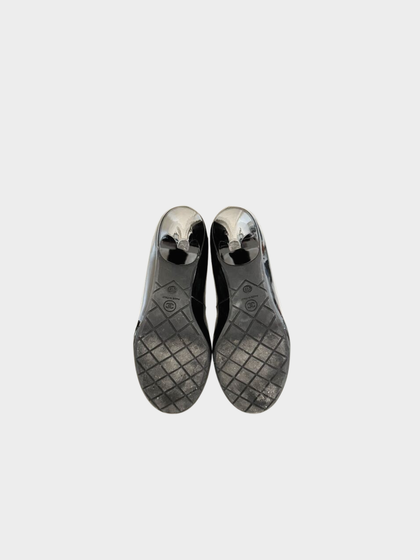 Chanel SS 2014 Grey Knit Sock Boots